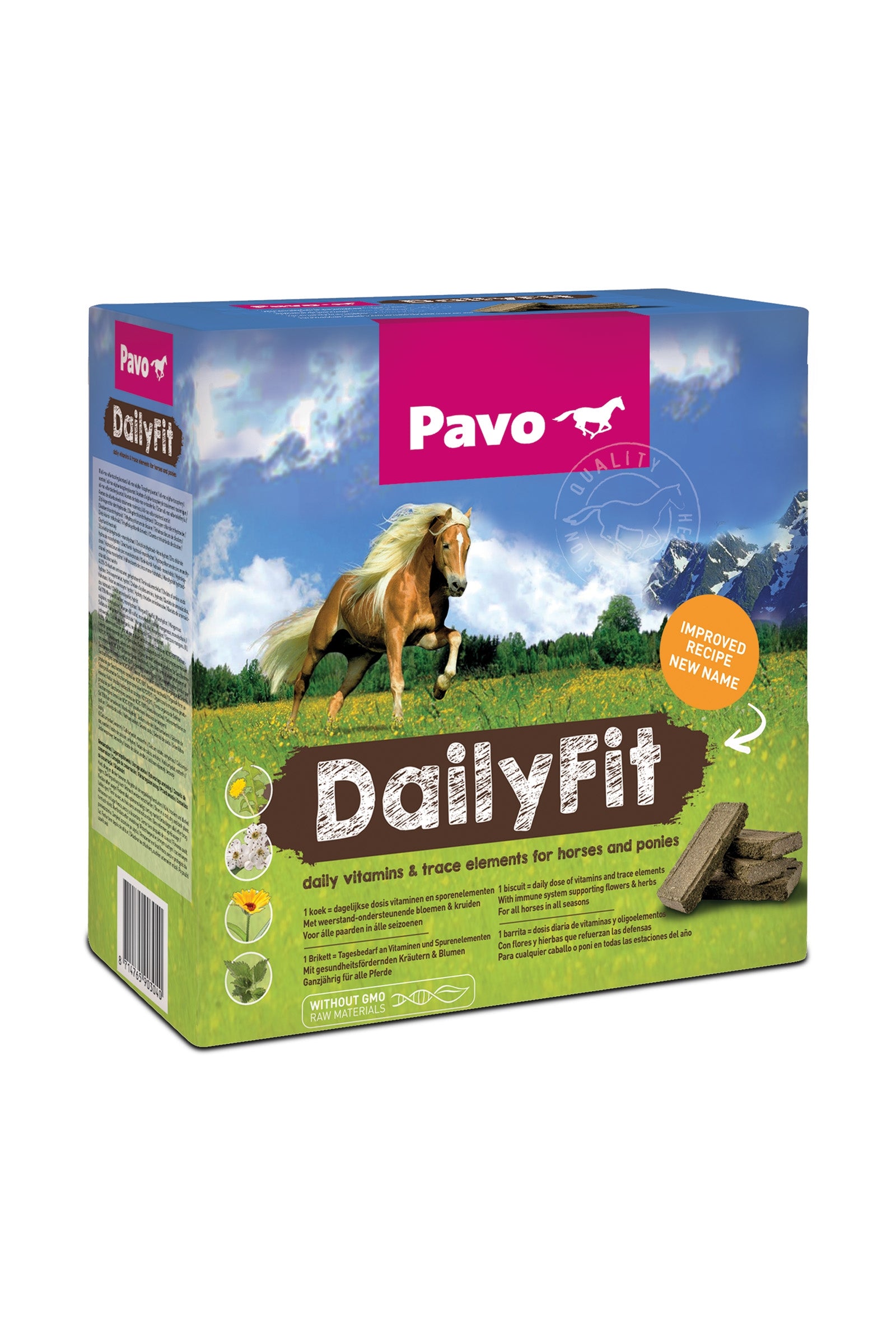 Pavo DailyFit XL, mineraltilskudd, 13 kilo Horse Feed & Nutrition