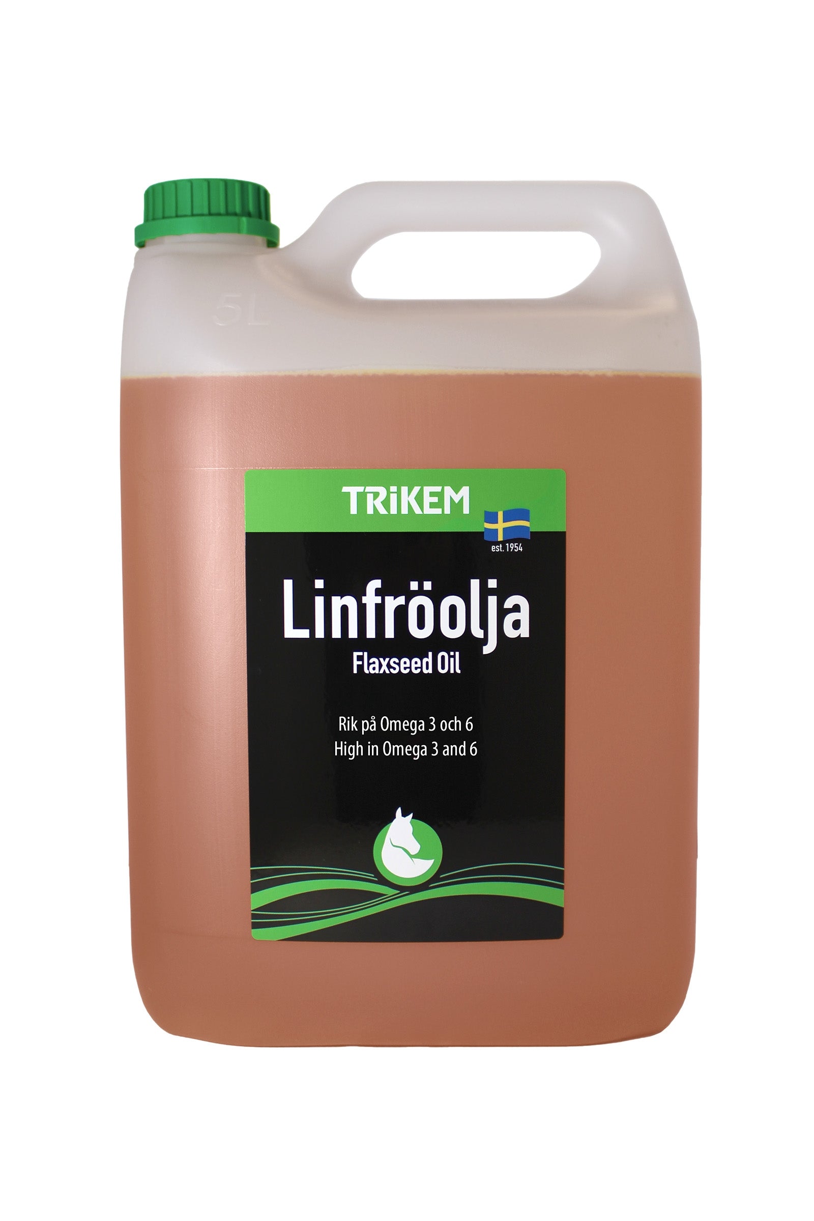 Trikem Sport Trikem Linfrøolje, 5000 ml Horse Feed & Nutrition