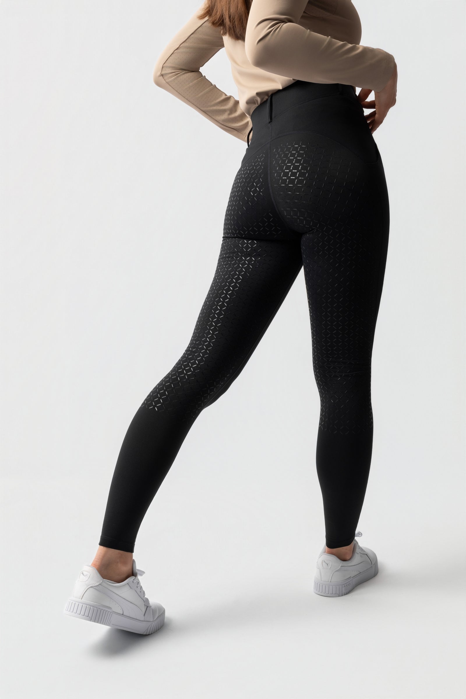 Horze Dea vinter ridebukse med fullgrip Womens Breeches