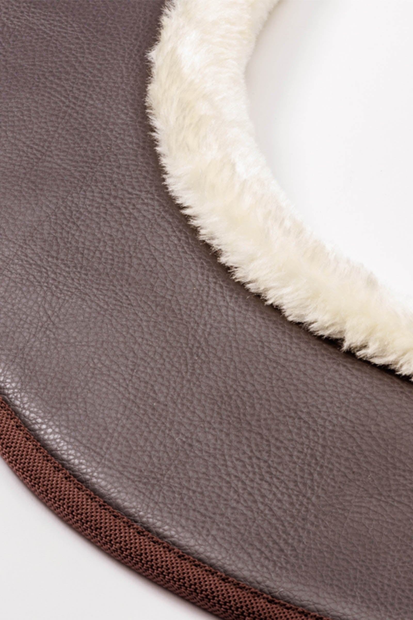 Kavalkade Over Reach Boots With Faux Fur (1 Pair) Leg Protection & Hoof Protection for Horses