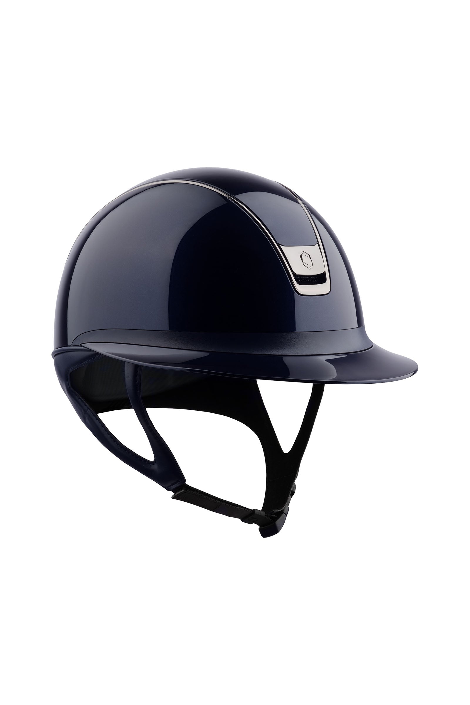Samshield Miss Shield Glossy med Svart Chrome 2.0 Ridehjelm & sikkerhetsvest