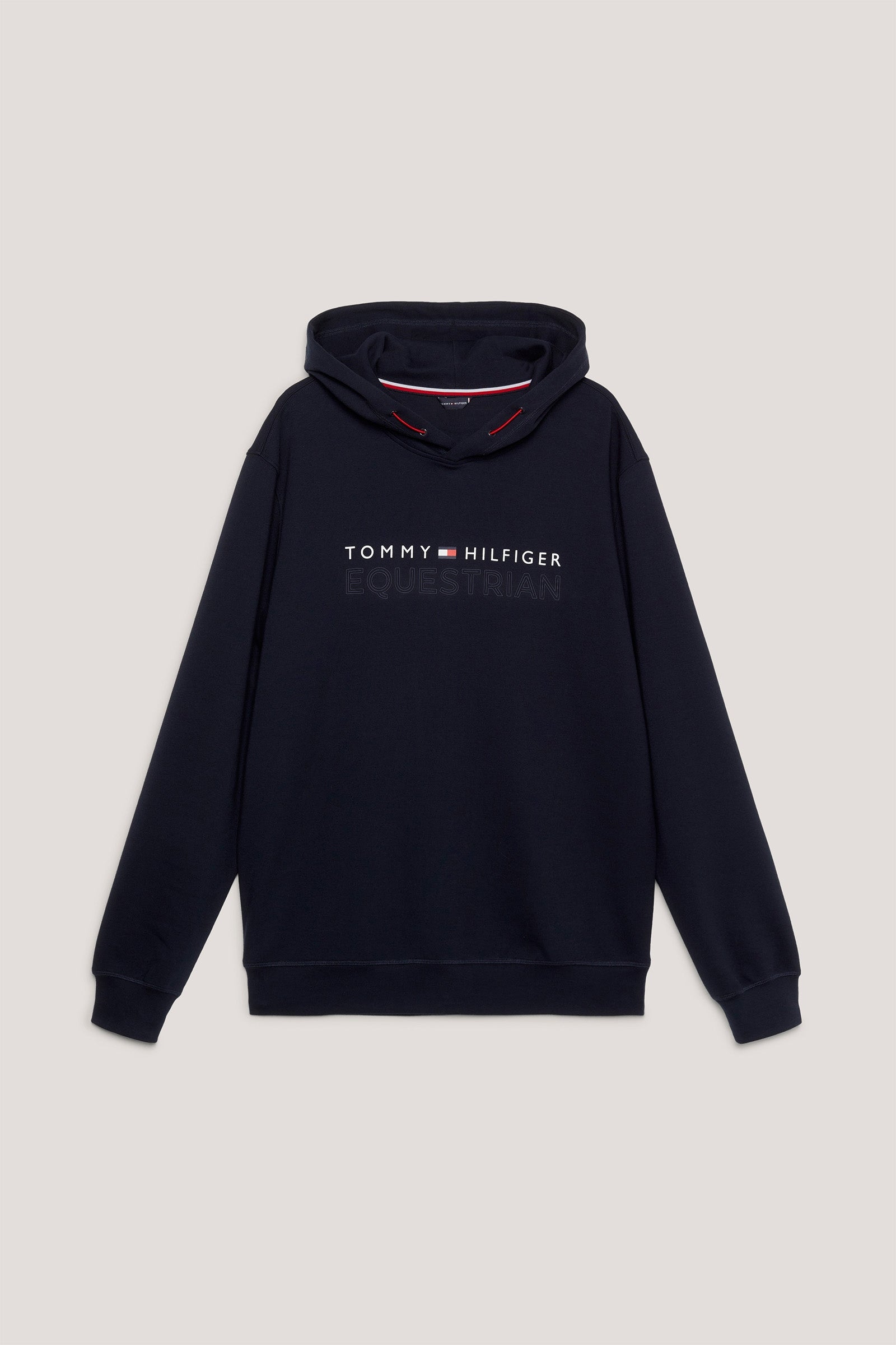 Tommy Hilfiger Equestrian London Logo Fleece-hettegenser Rideklær til herre