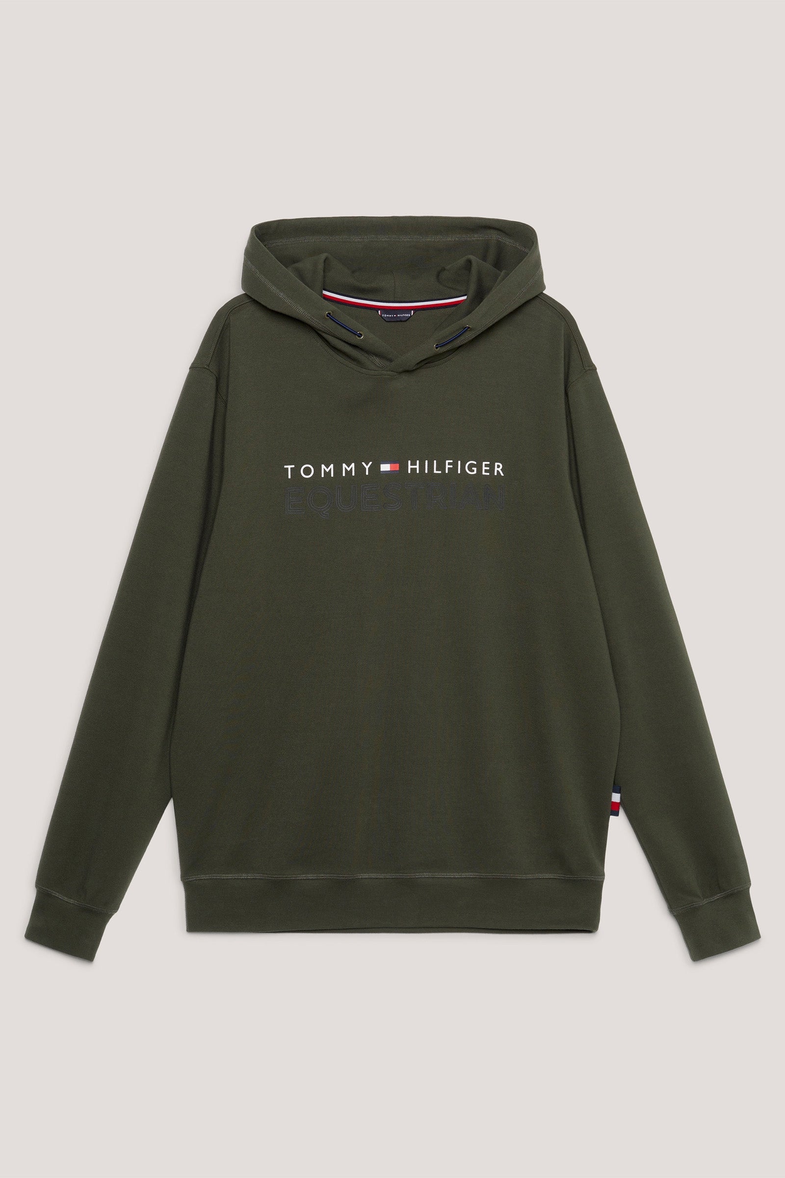 Tommy Hilfiger Equestrian London Logo Fleece-hettegenser Rideklær til herre