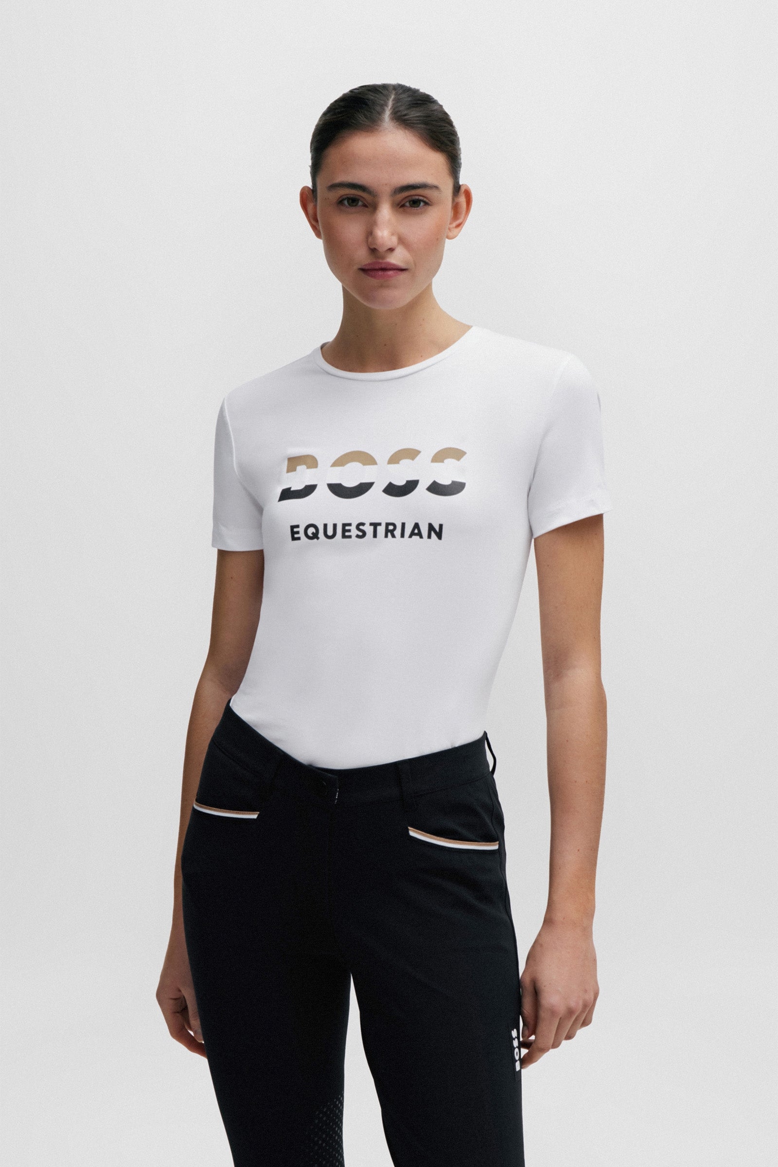 Boss Maya Logo T-Shirt Women’s Riding Clothing