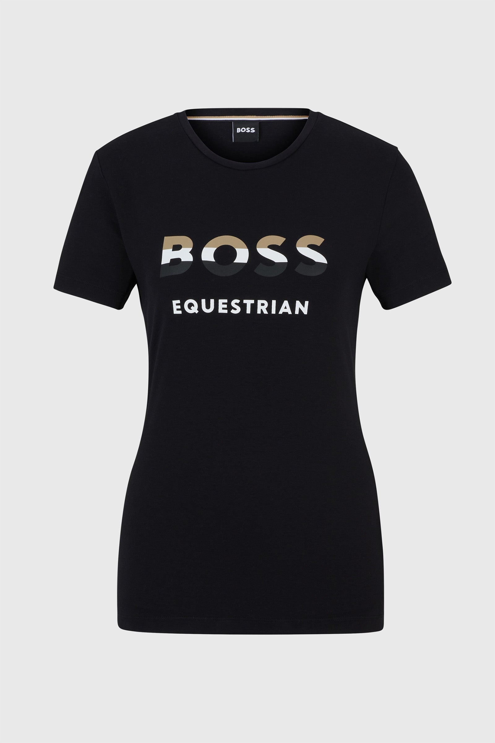 Boss Maya Logo T-skjorte Rideklær til dame