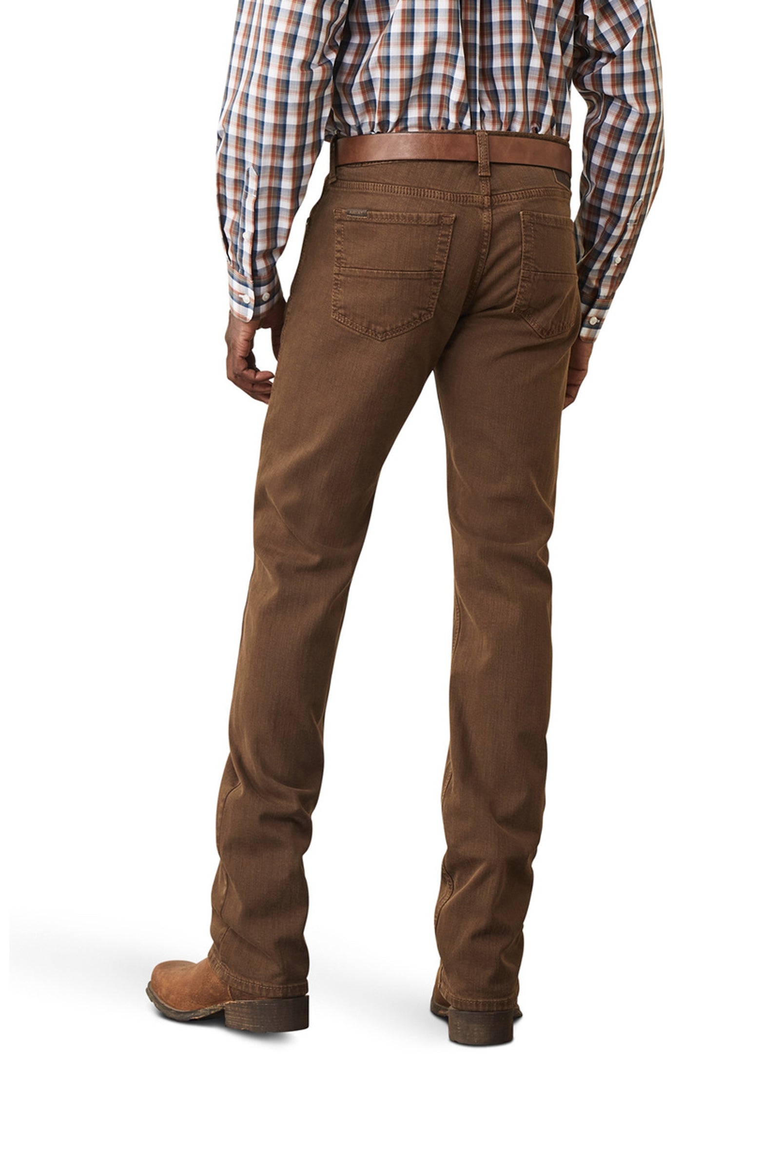 Ariat M7 Str Grizzly Straight jeans til herre i olivengrønn Rideklær til herre