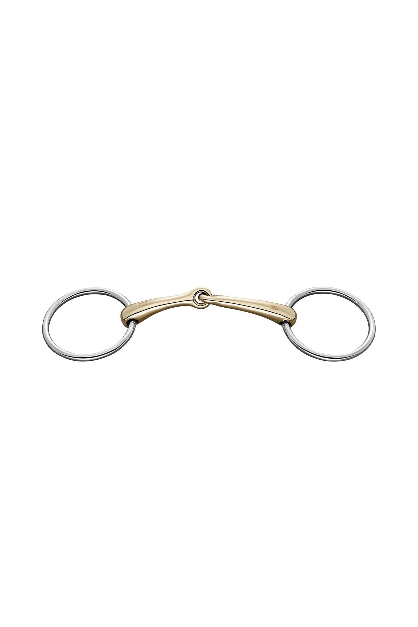 Sprenger Dynamic RS Sensogan Loose Ring Snaffle, Single Jt., 14mm Bitt
