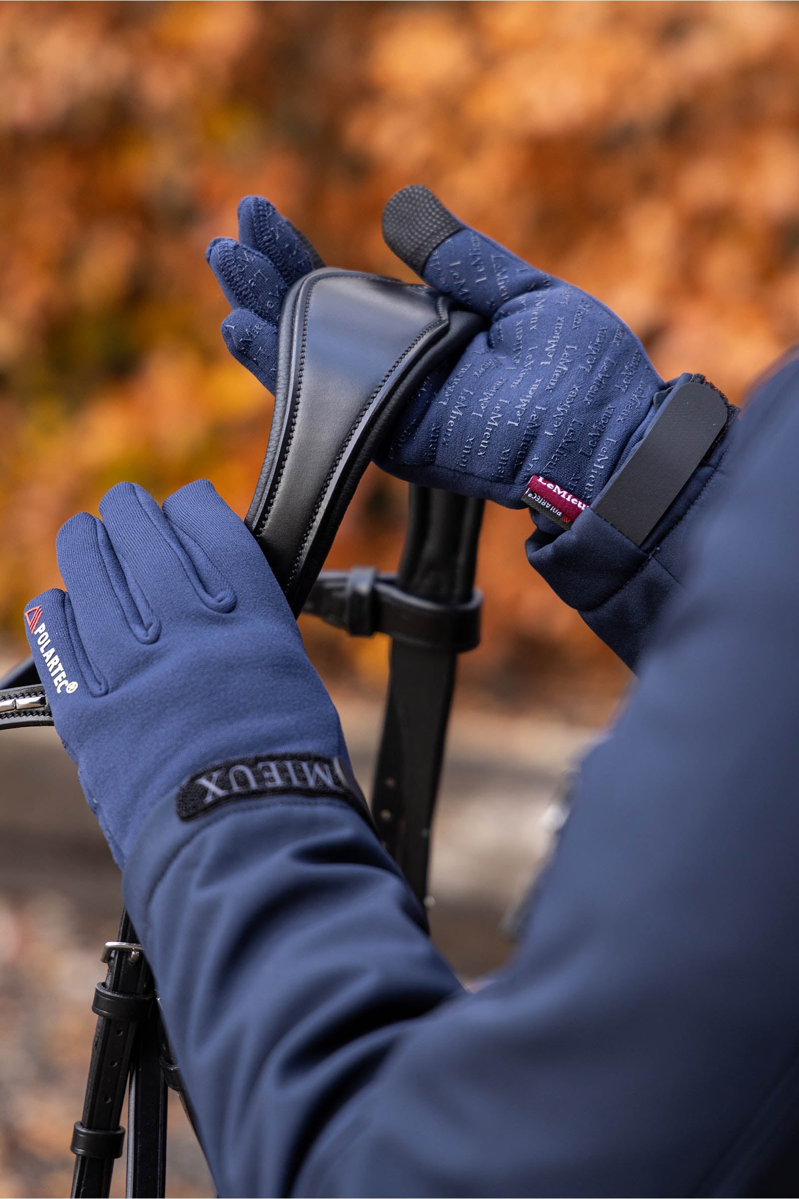 LeMieux Polartec Gloves Riding Gloves