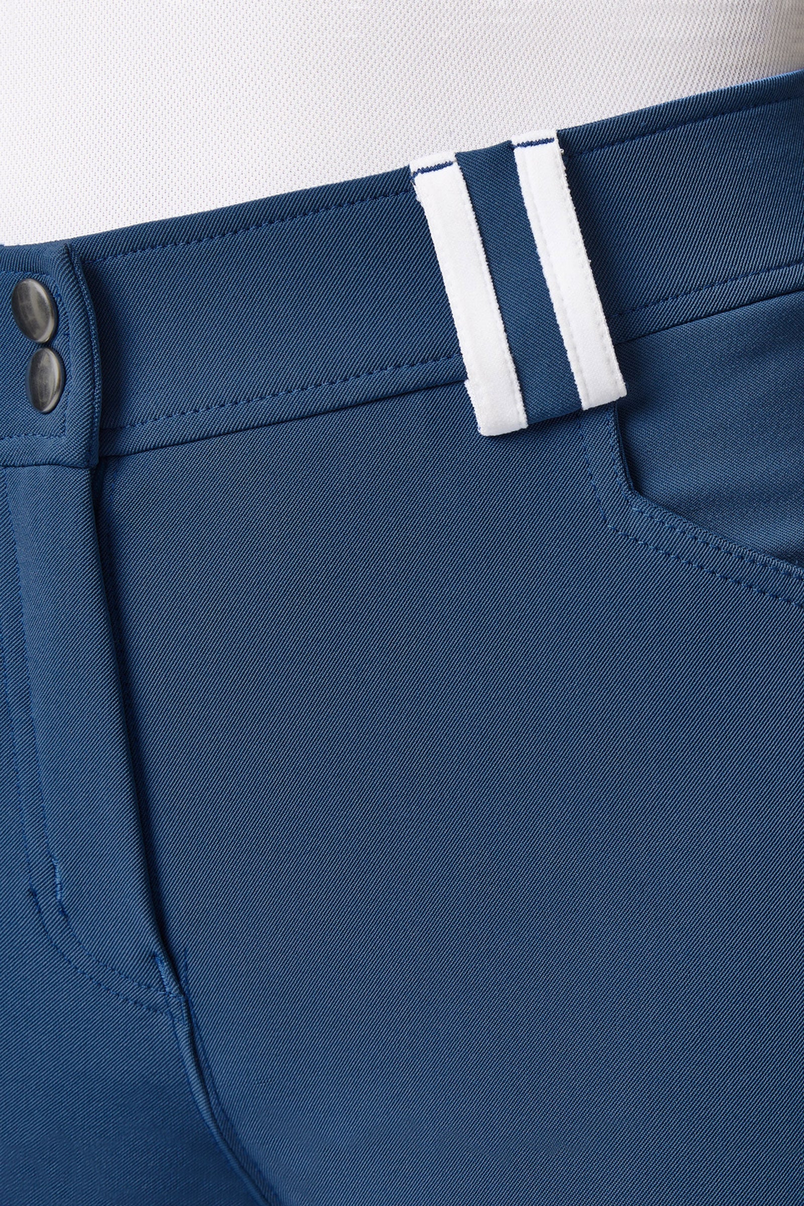 Horze Women's High Waist Full Seat Breeches with Contrasting Piping Womens Breeches