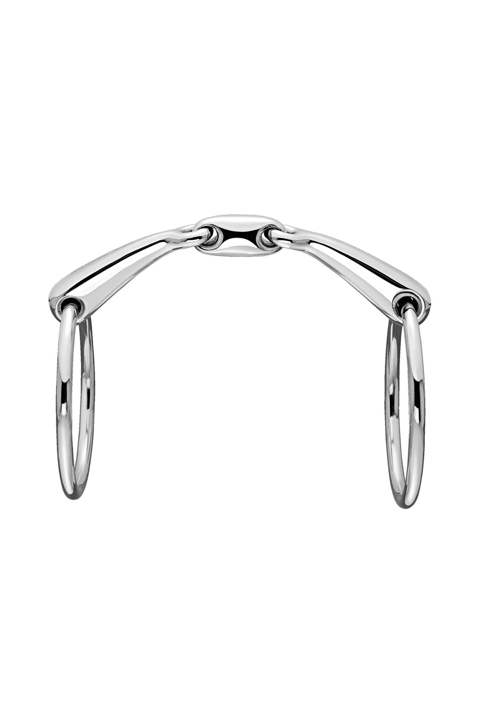 Sprenger Max-Control Loose Ring Snaffle Bit St. St., Locking Mechanism, Double Jt. Horse Bits