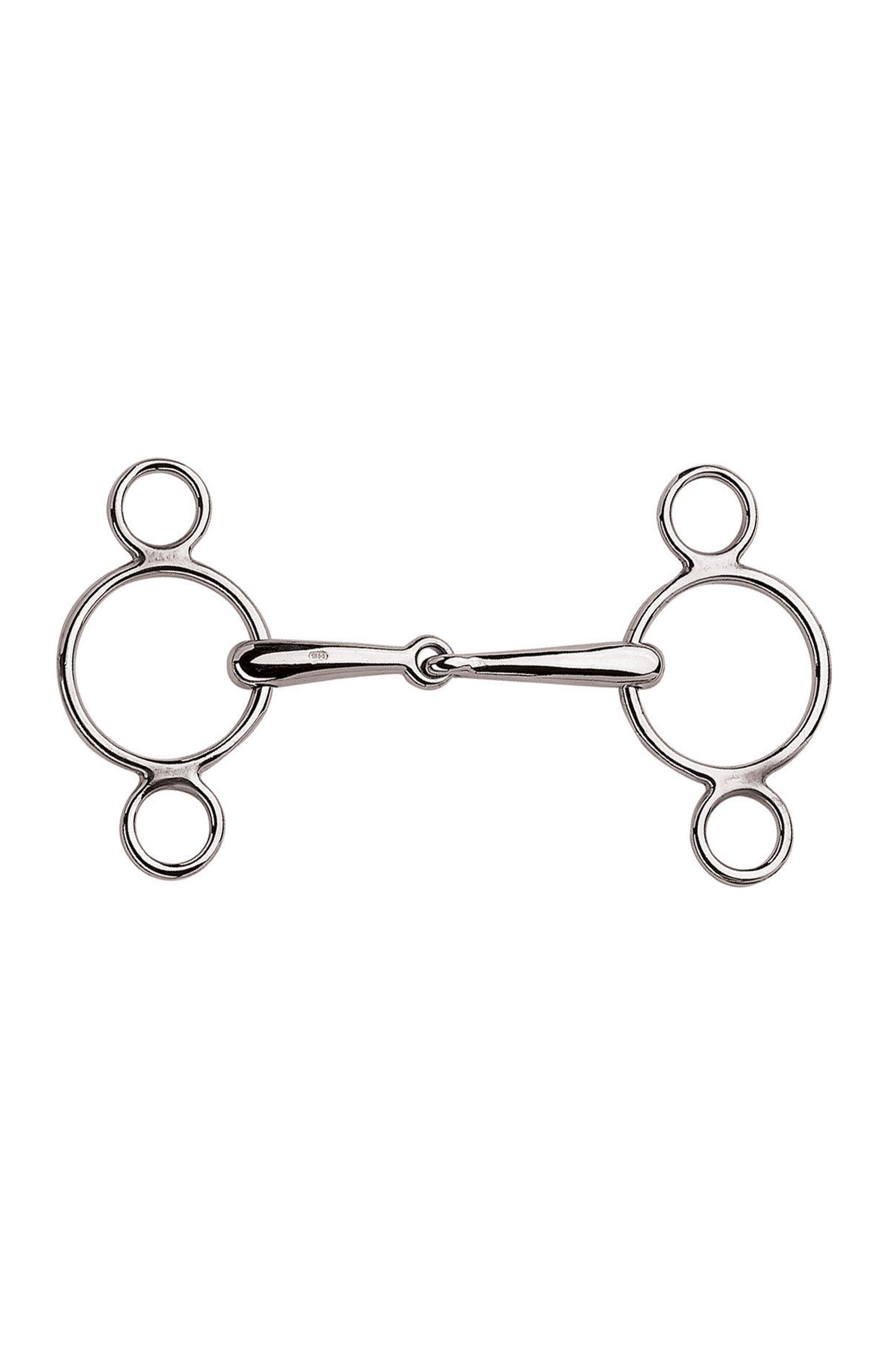 Sprenger 3 ring sprangbitt Vienna, enkelt leddet, 18 mm, rustfritt stål Bitt