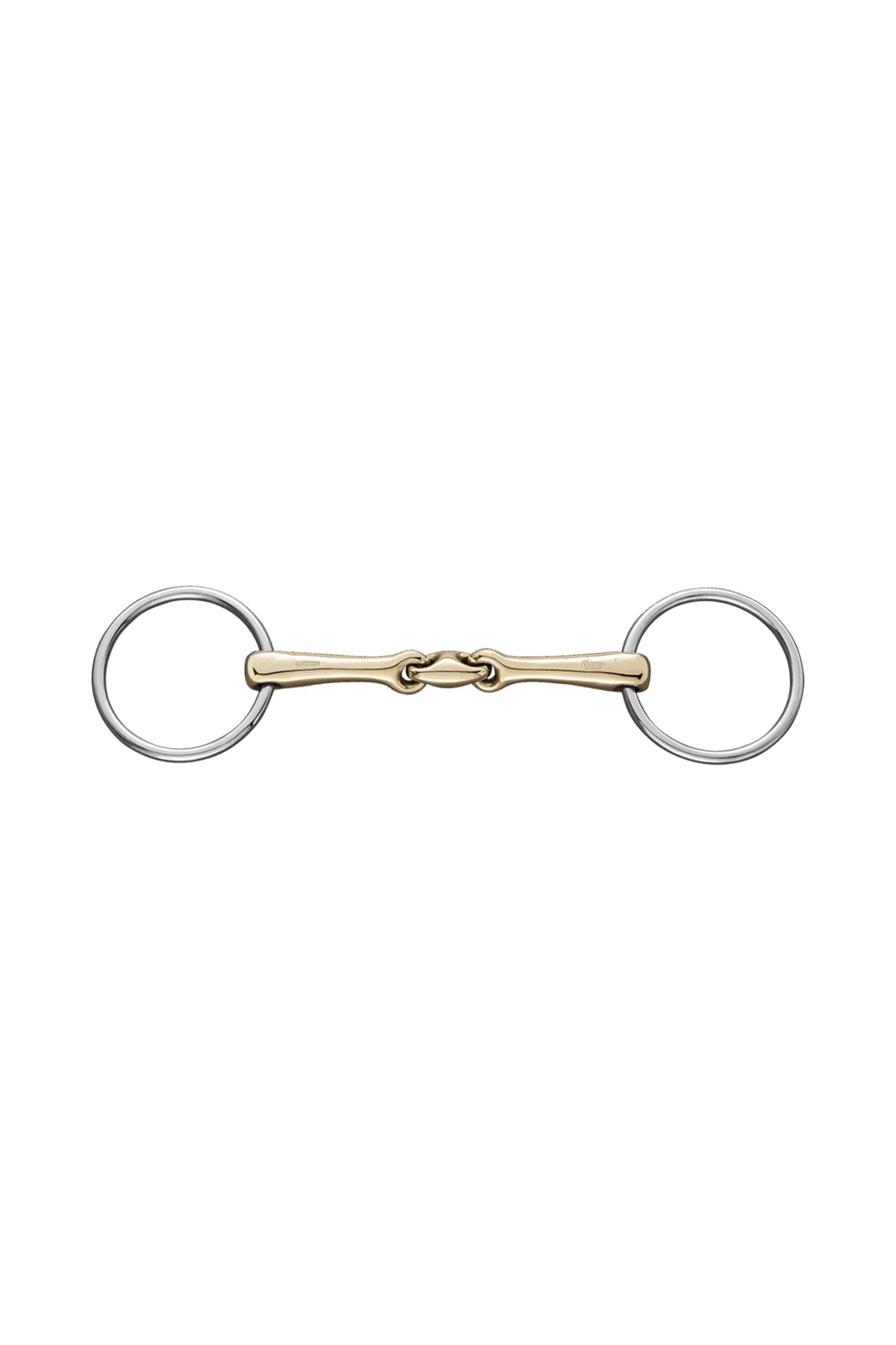 Sprenger KK Ultra løse ringe trinsebitt, dobbelt leddet, 12 mm, Sensogan Bitt
