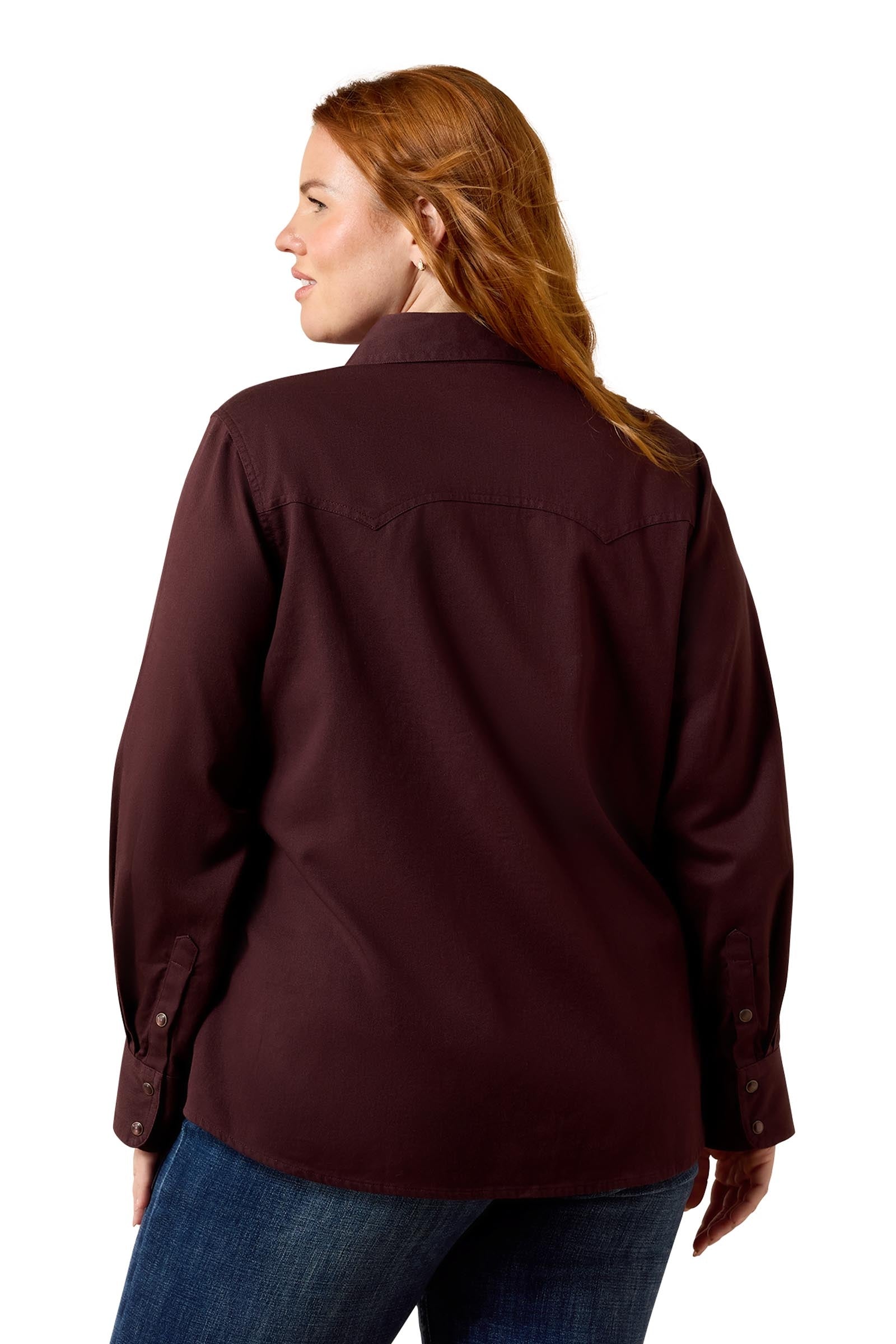 Ariat Womens Earthbound Western Snap Shirt Women’s Riding Clothing
