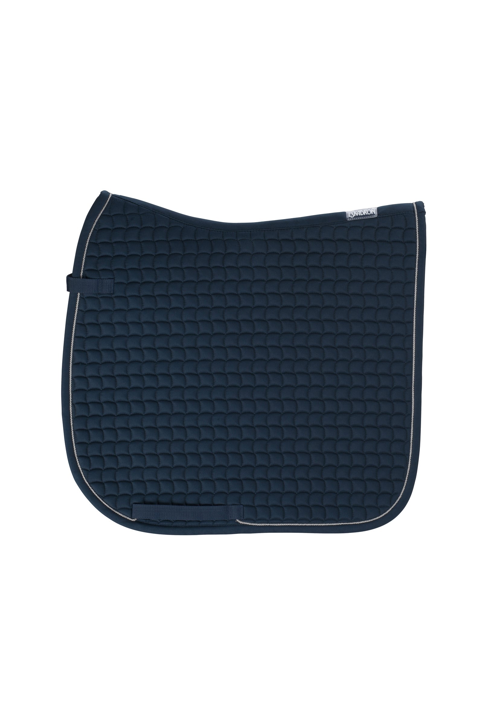 Eskadron Saddle Cloth COTTON silver piping Saddle Pads