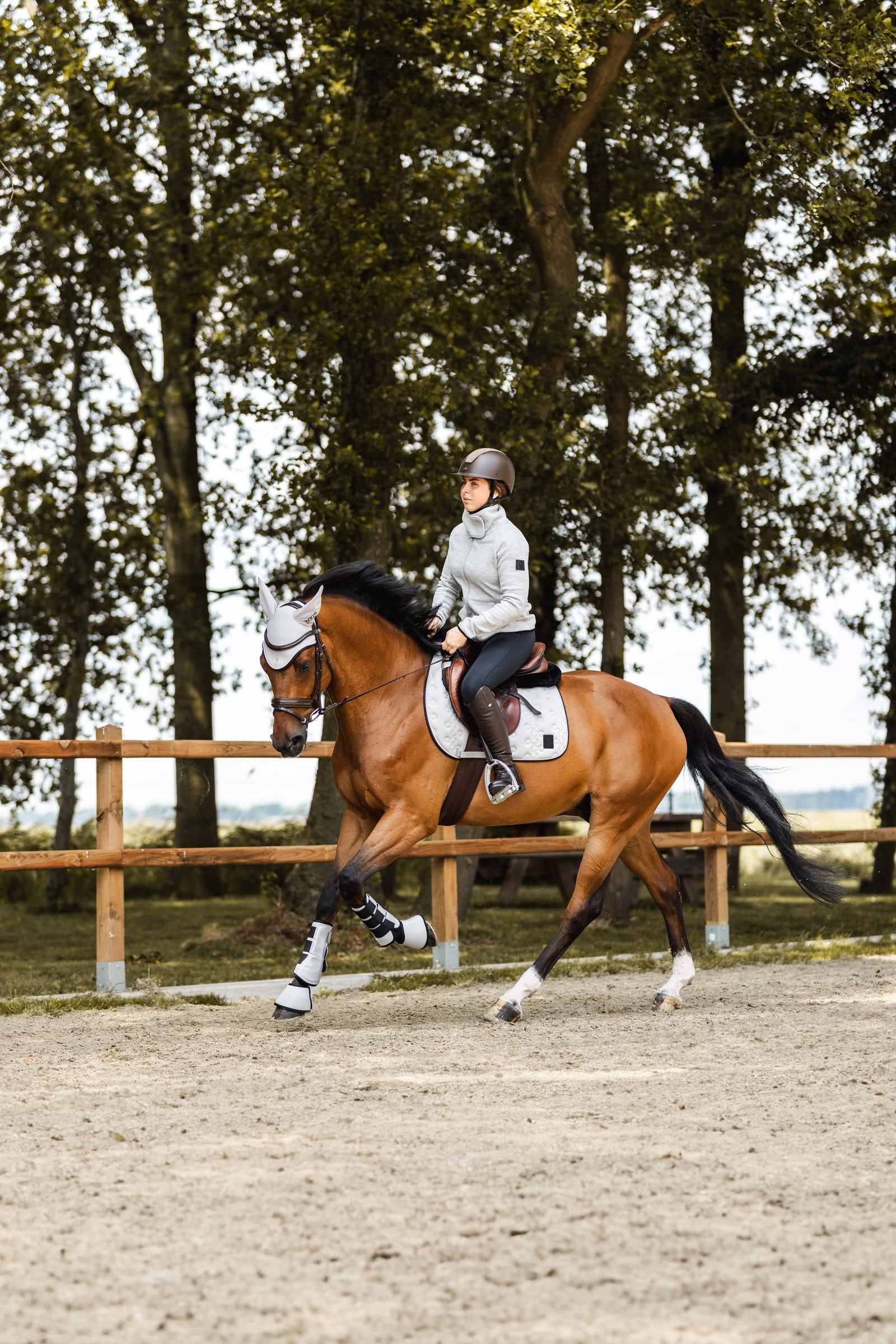 Horze Smoky Twilight Jumping Saddle Pad Saddle Pads