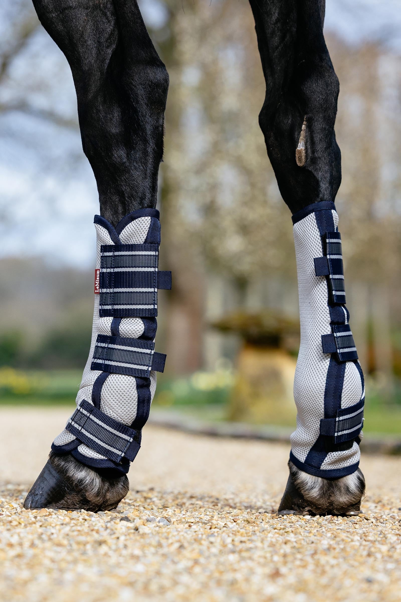 LeMieux Arika Mesh Fly Boots (Set of 4) Antifly Protection for Horses