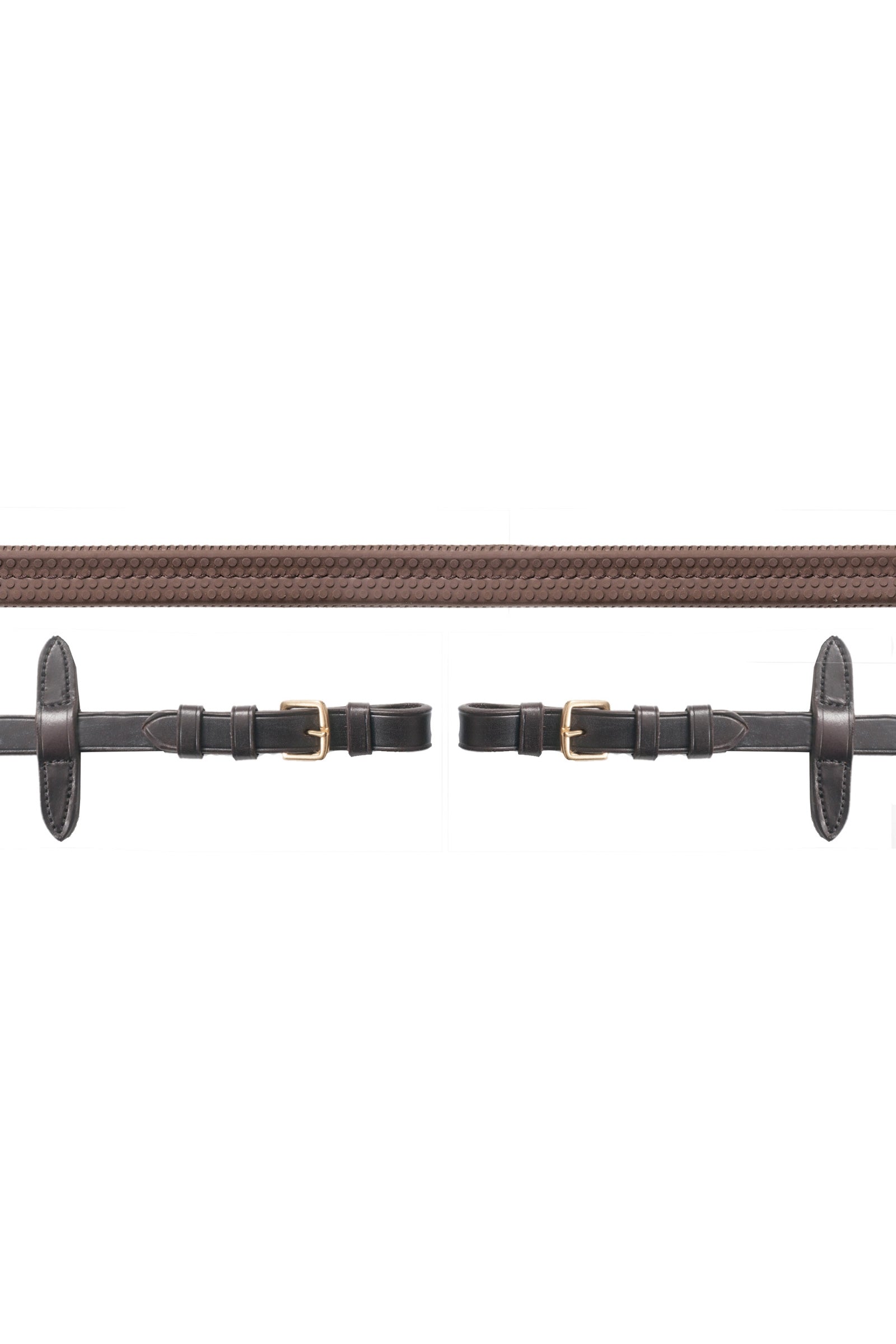 Schockemöhle Sports Rubber Reins With Buckles Bridles & Reins