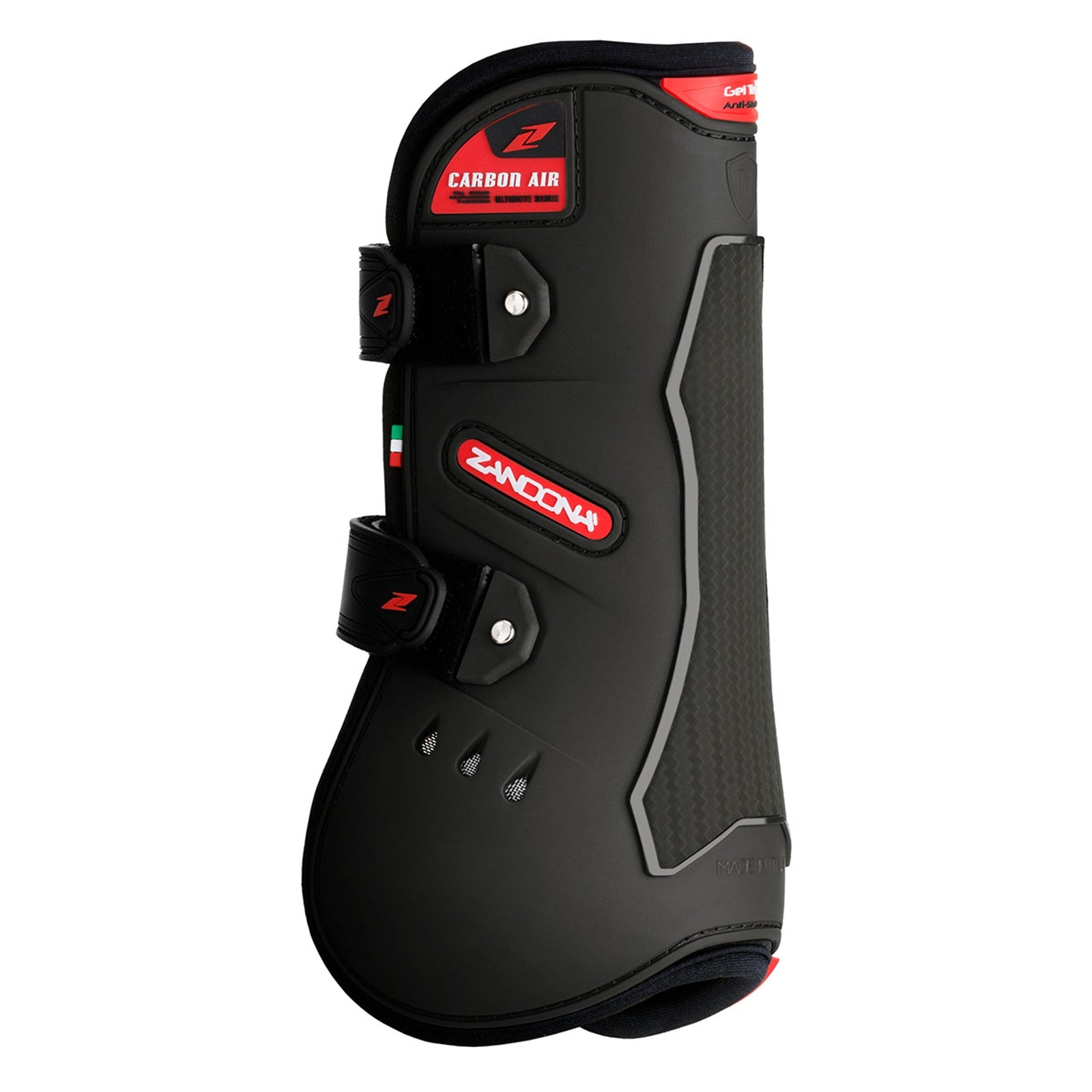 Zandona Carbon Air senebelegg med borrelås Leg Protection & Hoof Protection for Horses