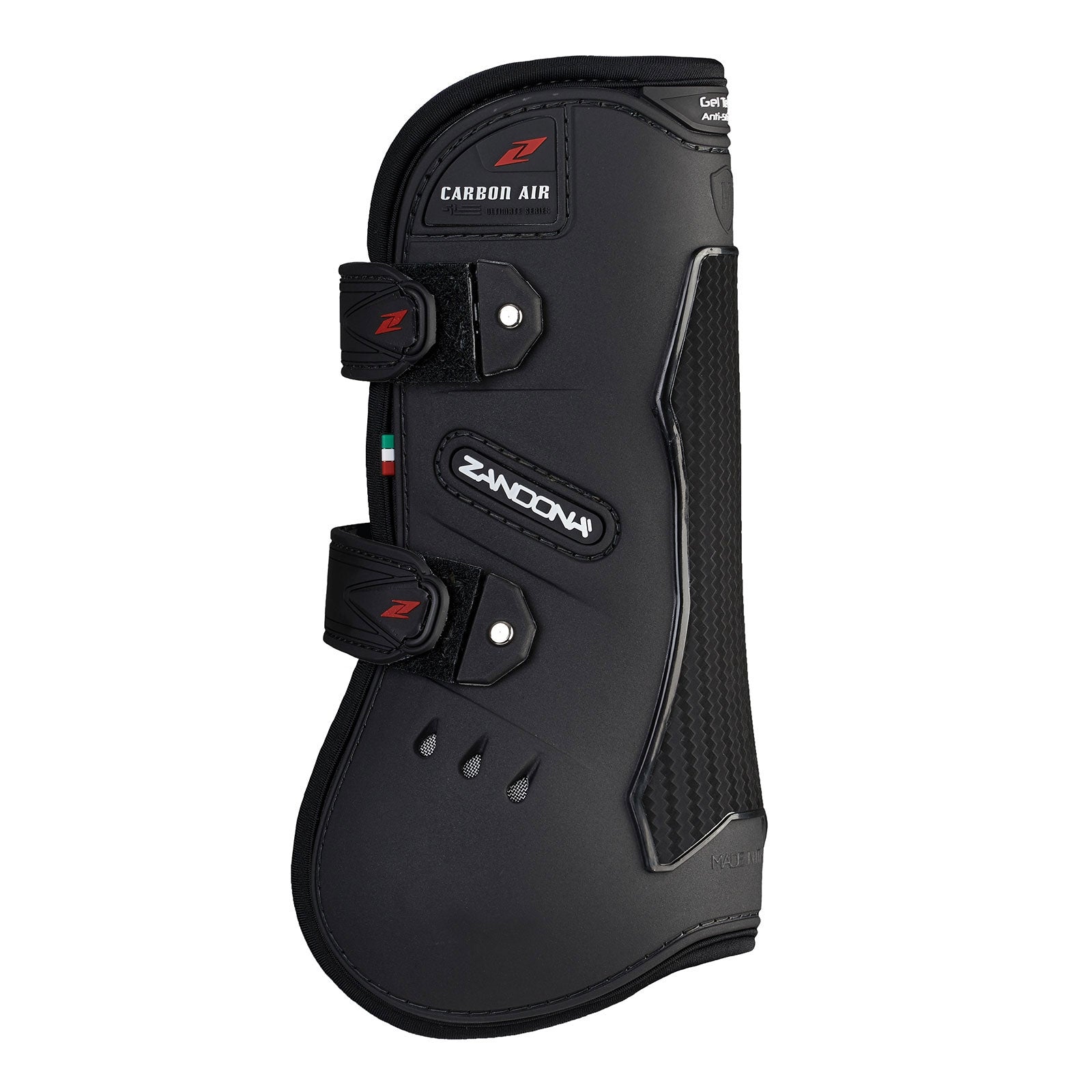 Zandona Carbon Air senebelegg med borrelås Leg Protection & Hoof Protection for Horses
