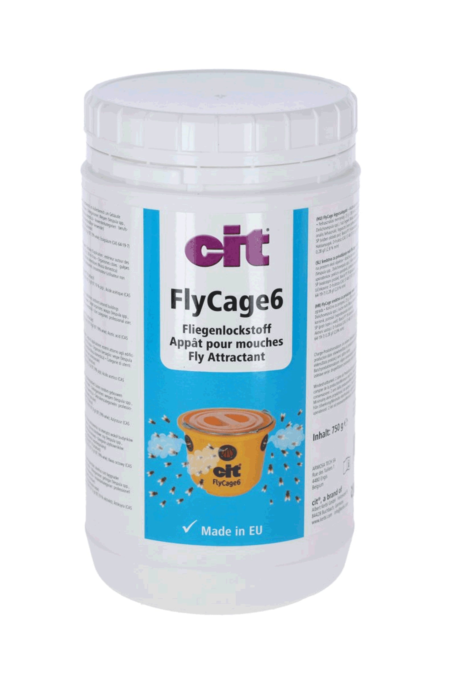 cit Fluelokkemiddel til FlyCage 6, 750 g Fluebeskyttelse til hest