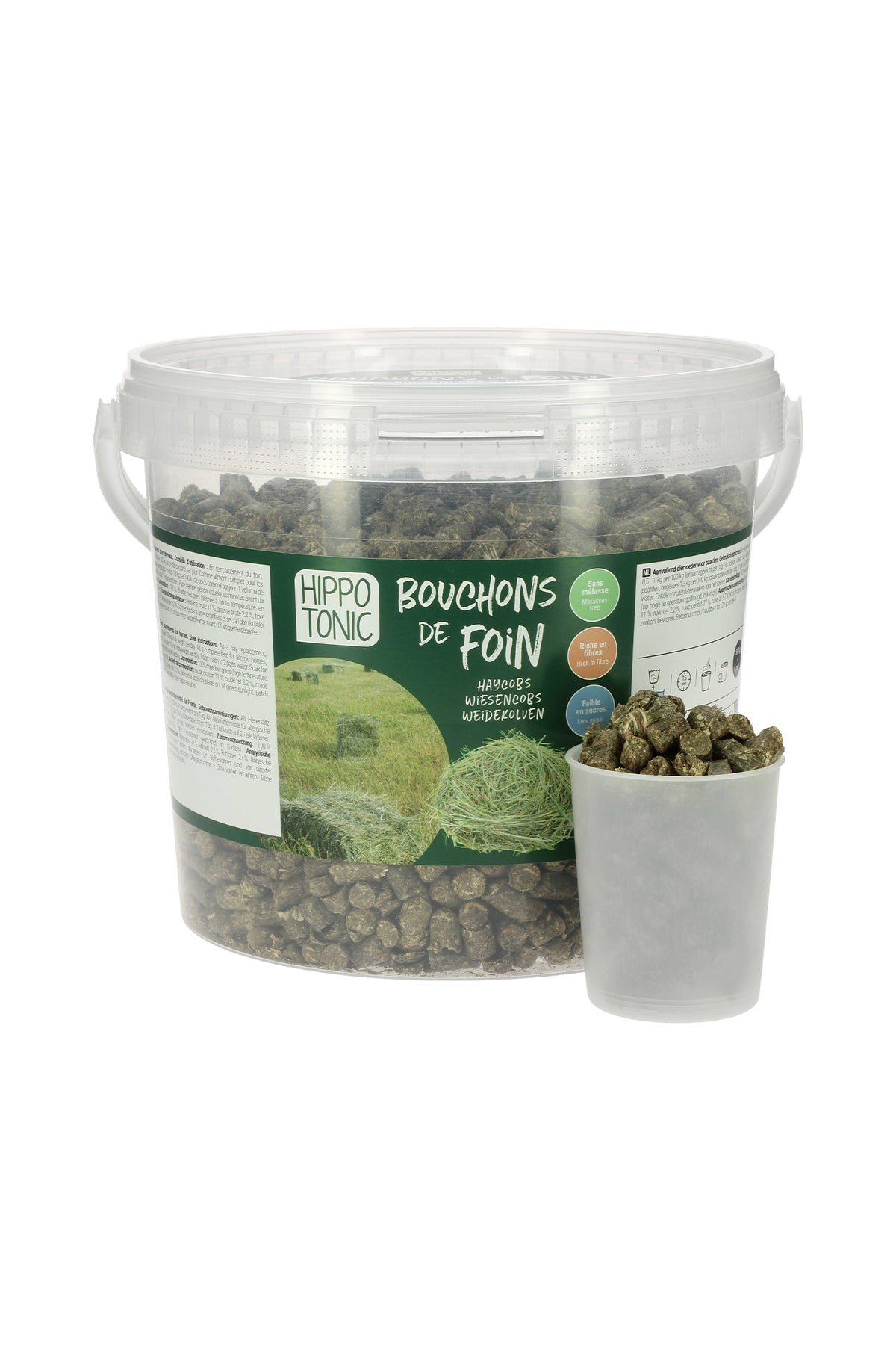 HIPPOTONIC Hay Cobs, Supplement, 3 kg Horse Feed & Nutrition