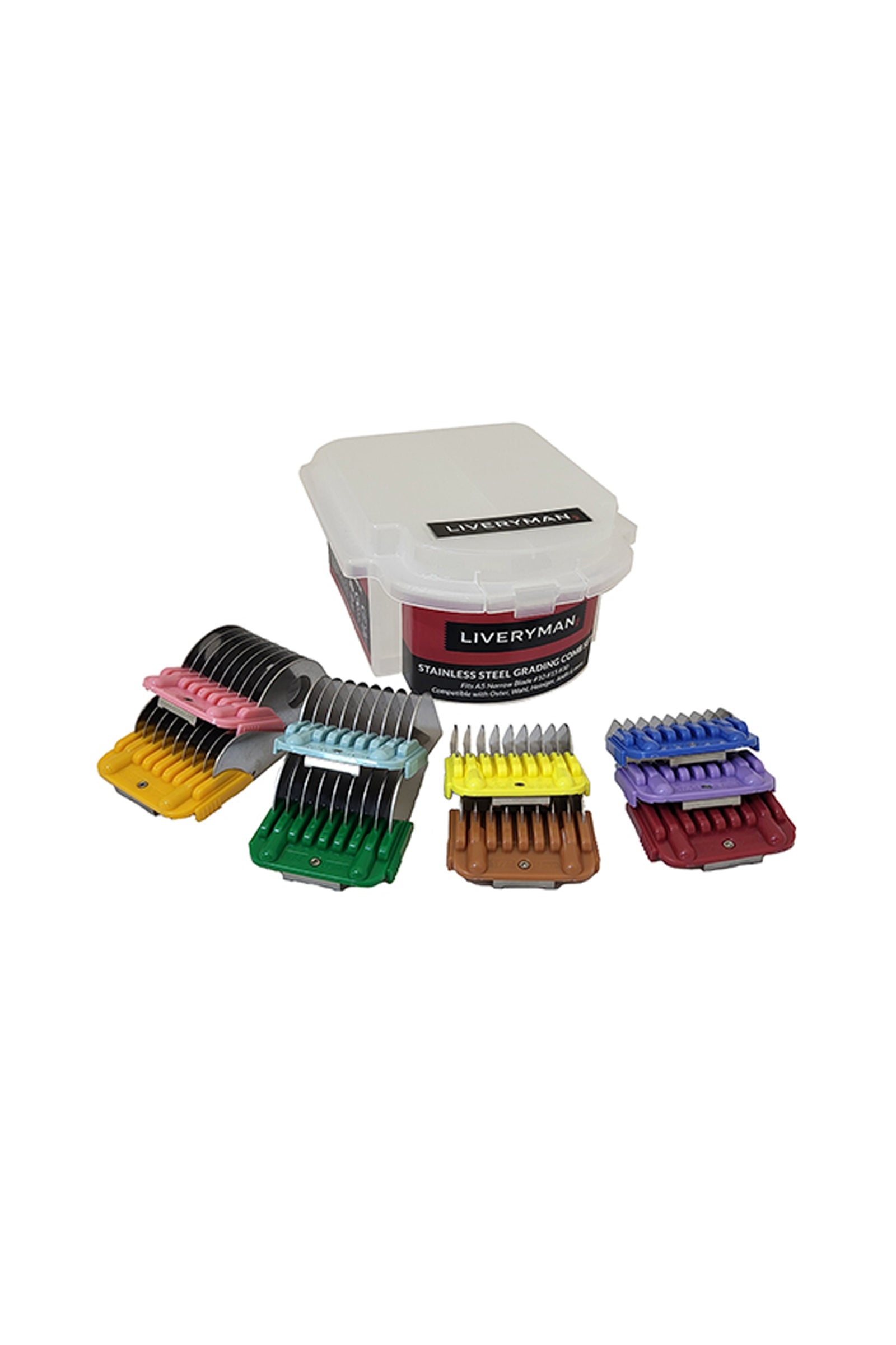 Liveryman Grading Combs Set Klipping og trimming