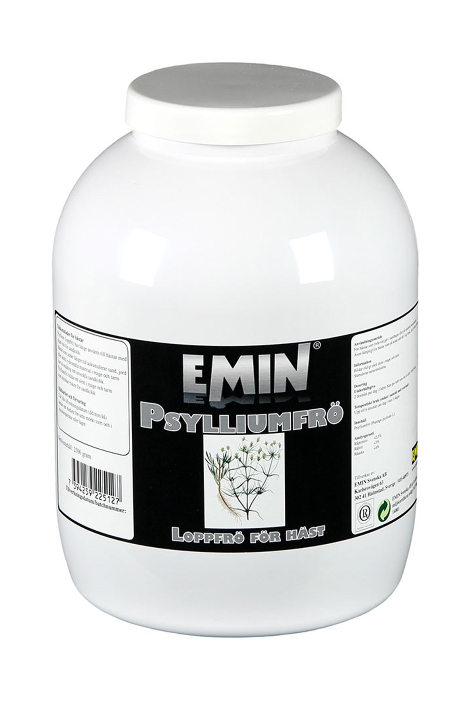 Emin psylliumfrø, 2500 gram Horse Feed & Nutrition