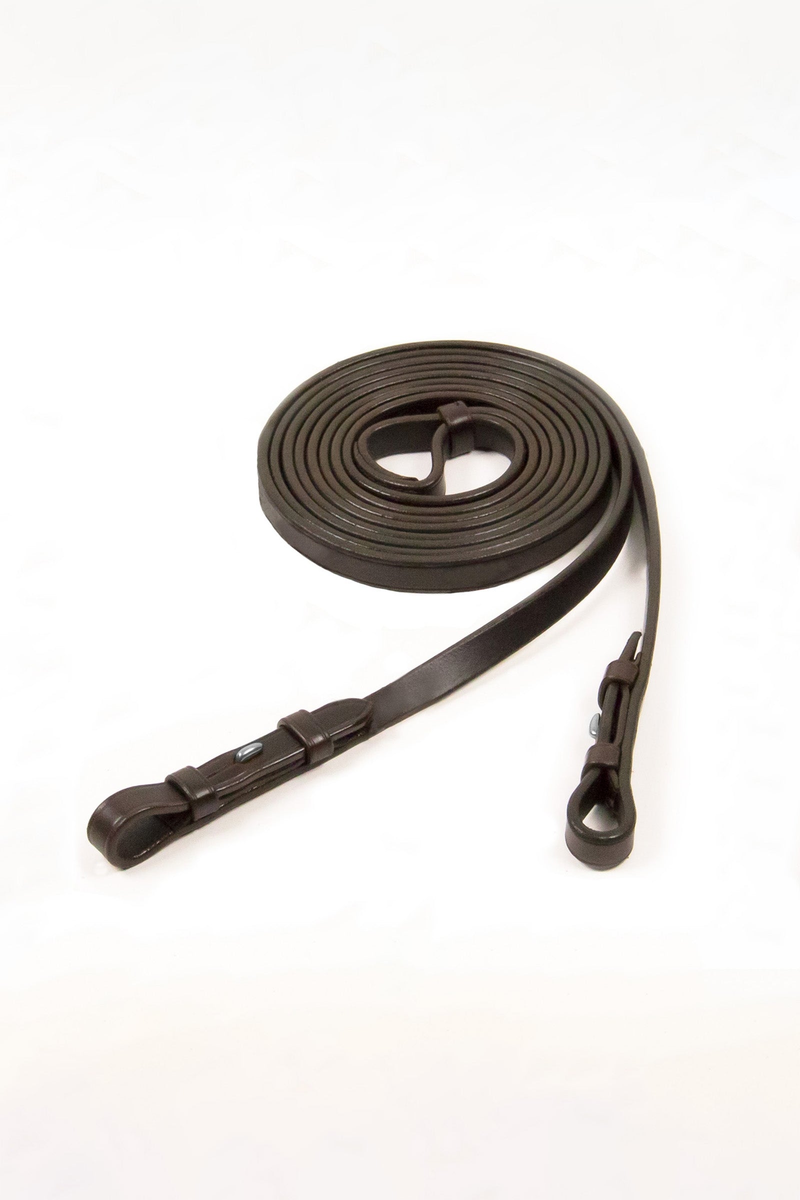 Schockemöhle Sports Double bridle tøyler, 13mm, krok, ingen stoppe Hodelag & Tøyler