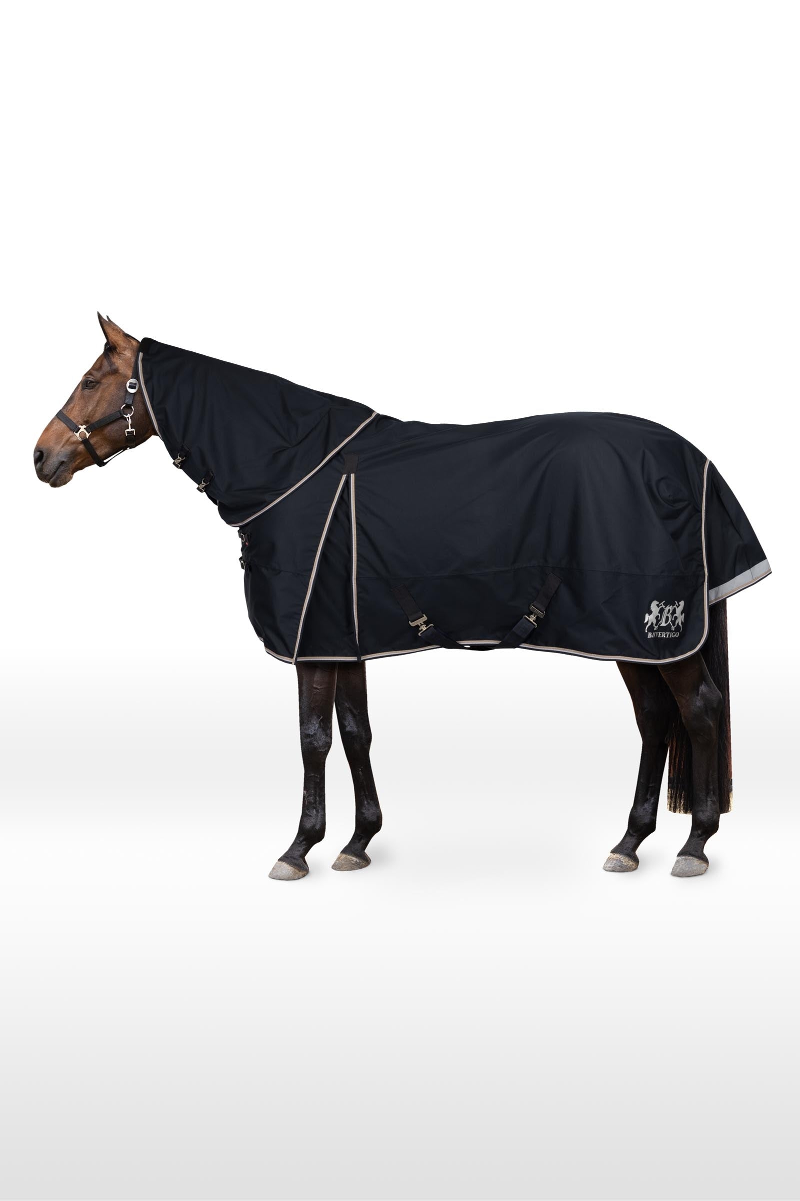 B Vertigo Georgina Turnout Rug with Detachable Neckpiece Horse Rugs