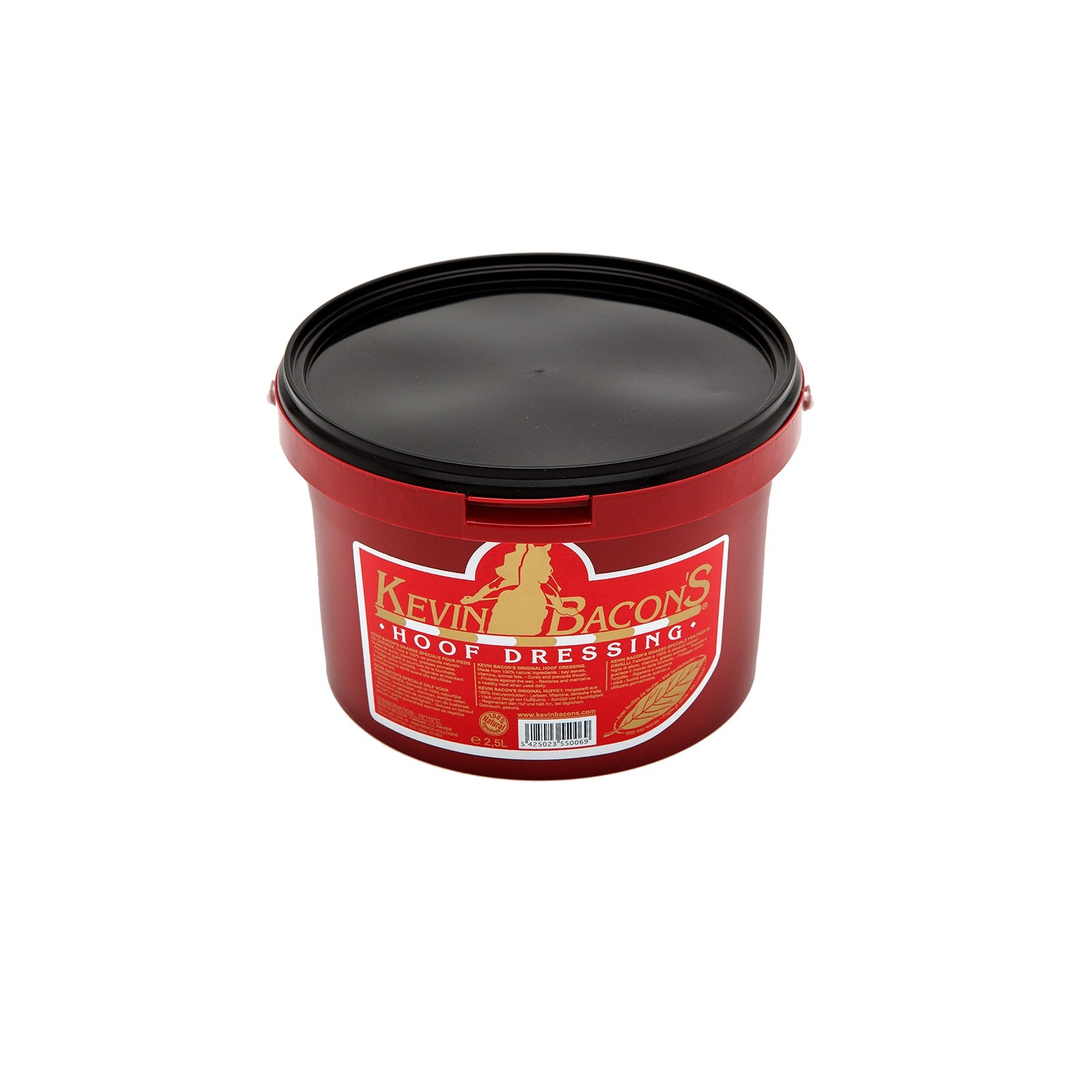 Kevin's Bacon Kevin Bacon's Hoof Dressing, 2,5 liter svart Hestepleie