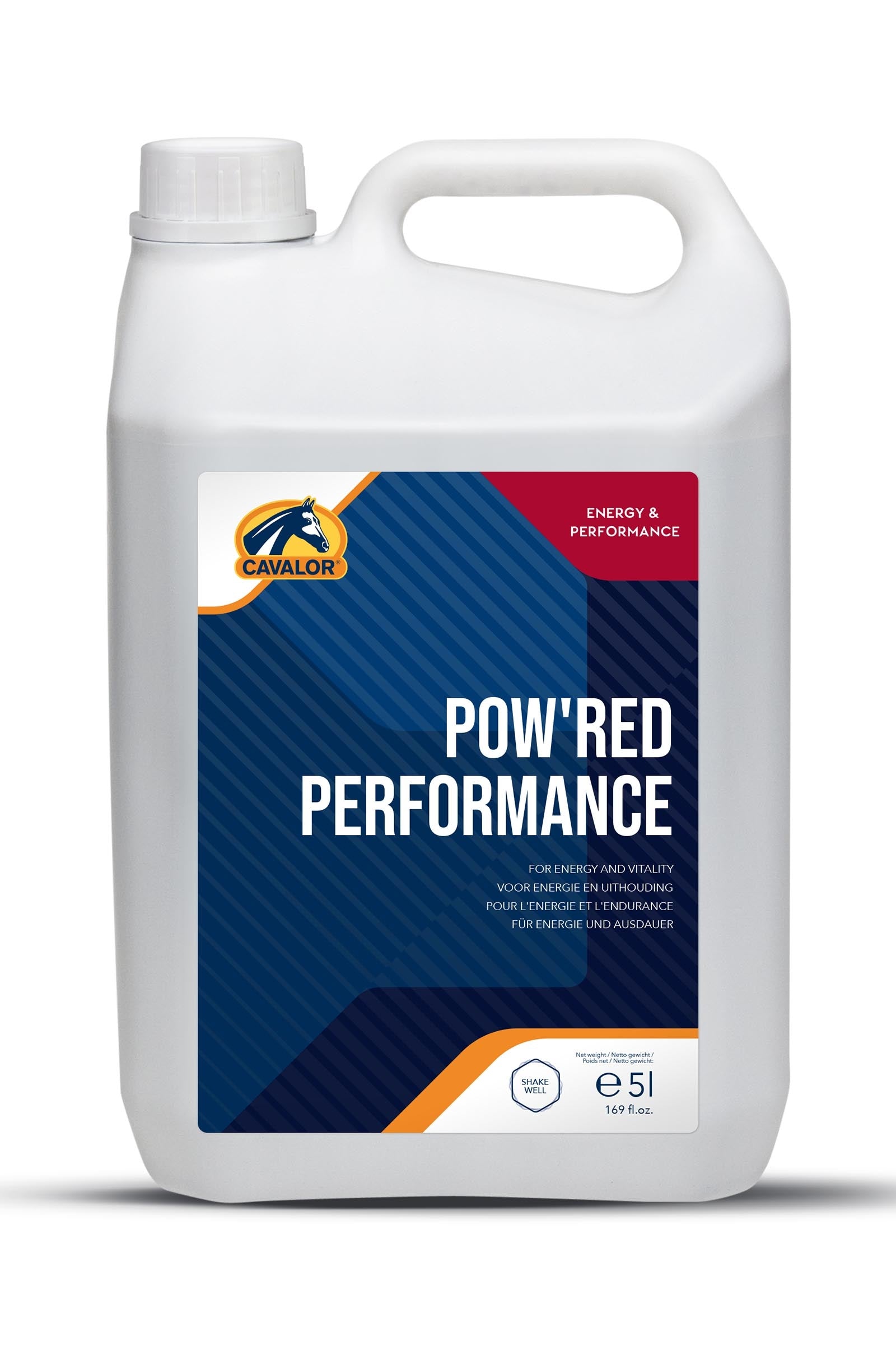 Cavalor Pow'Red Performance, energi og utholdenhet, 5 L Horse Feed & Nutrition