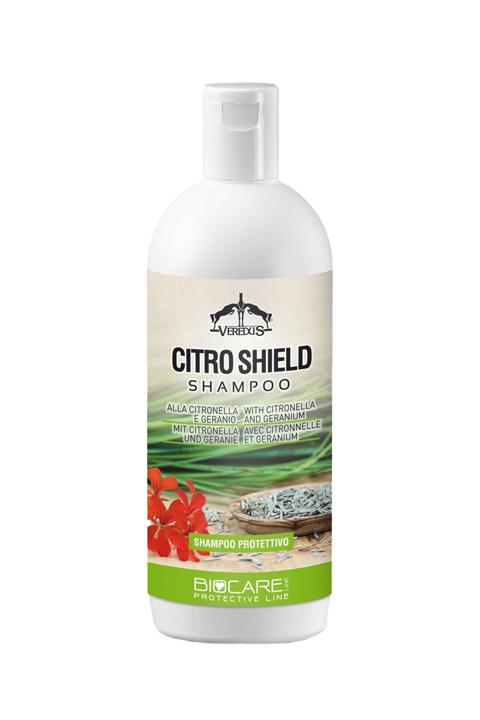 Veredus Citro Shield insektavvisende sjampo, 500 ml Hestepleie