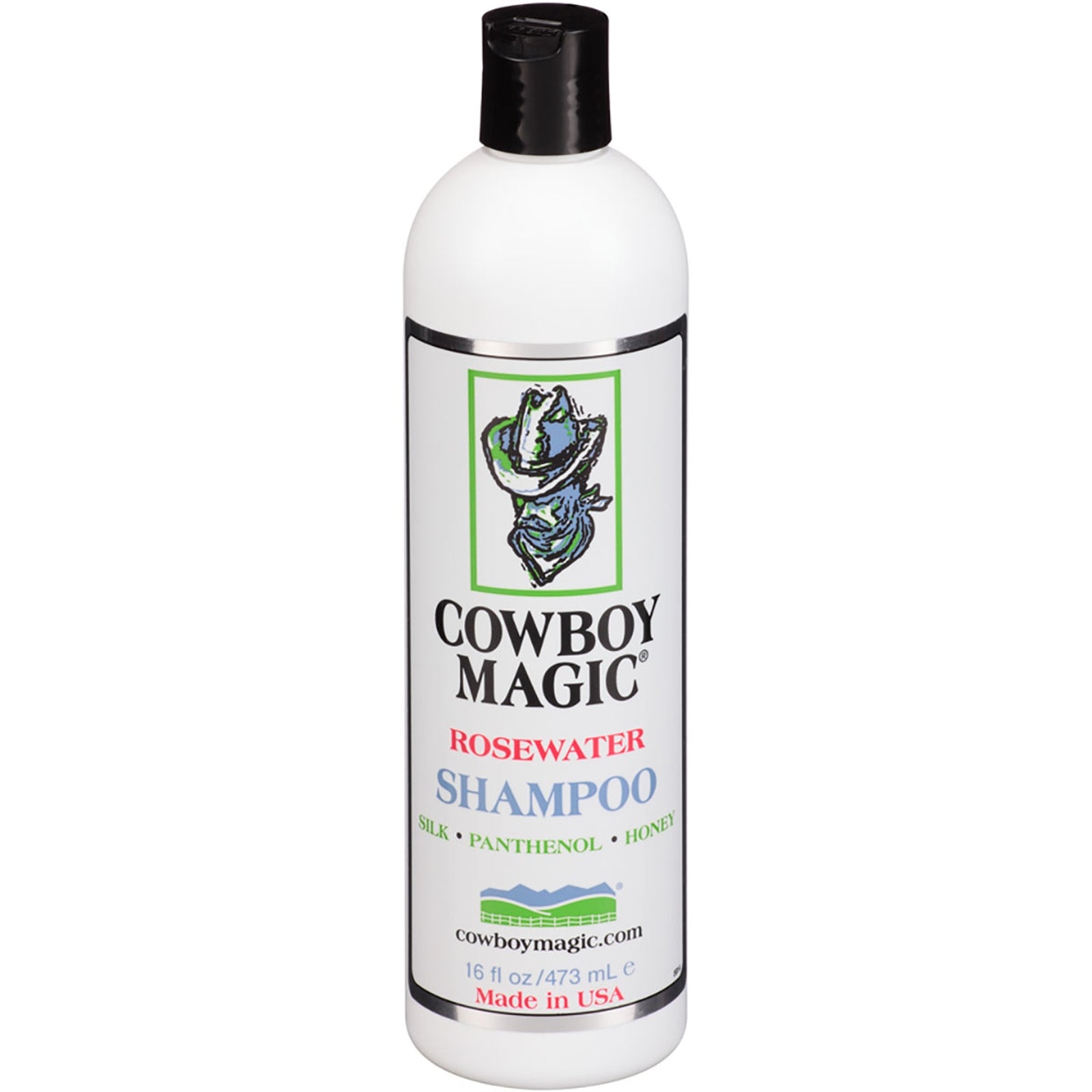 Cowboy Magic Rosewater Shampoo 473 mL Hestepleie