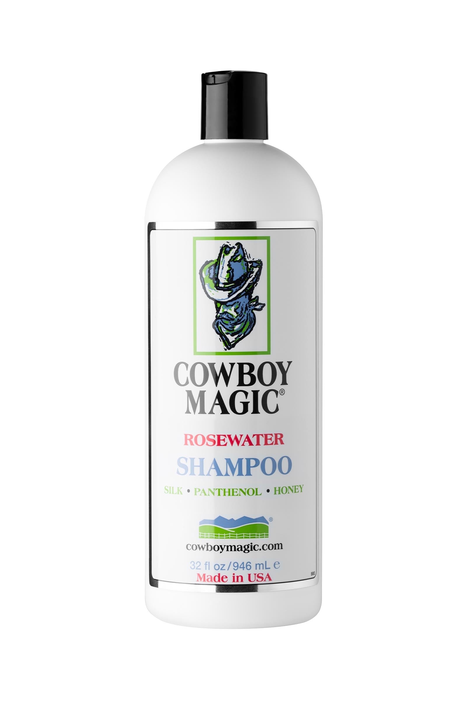 Cowboy Magic Rosewater Shampoo 946 ml Hestepleie