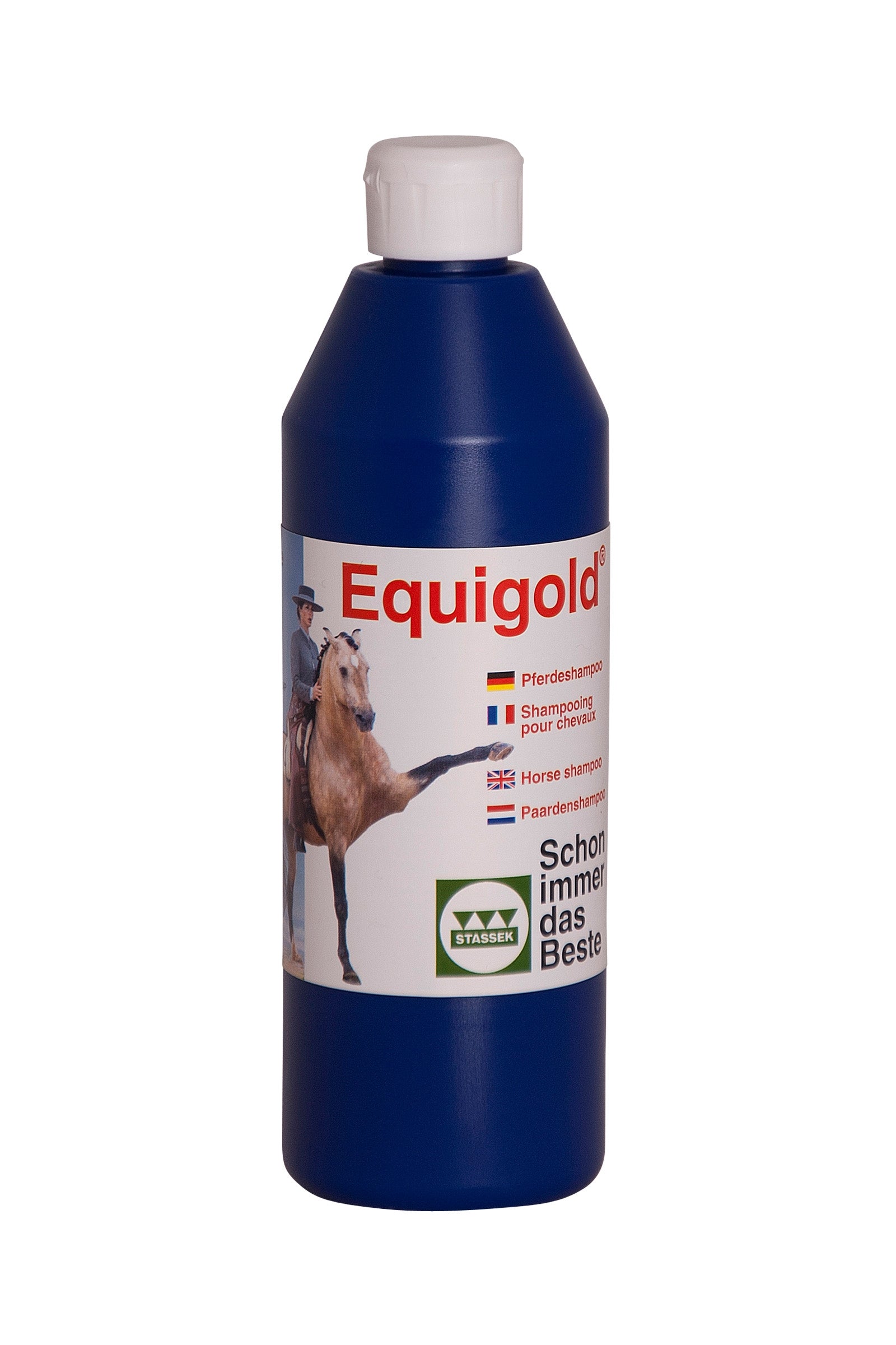 Stassek Equigold Hestesjampo, 500 ml Hestepleie