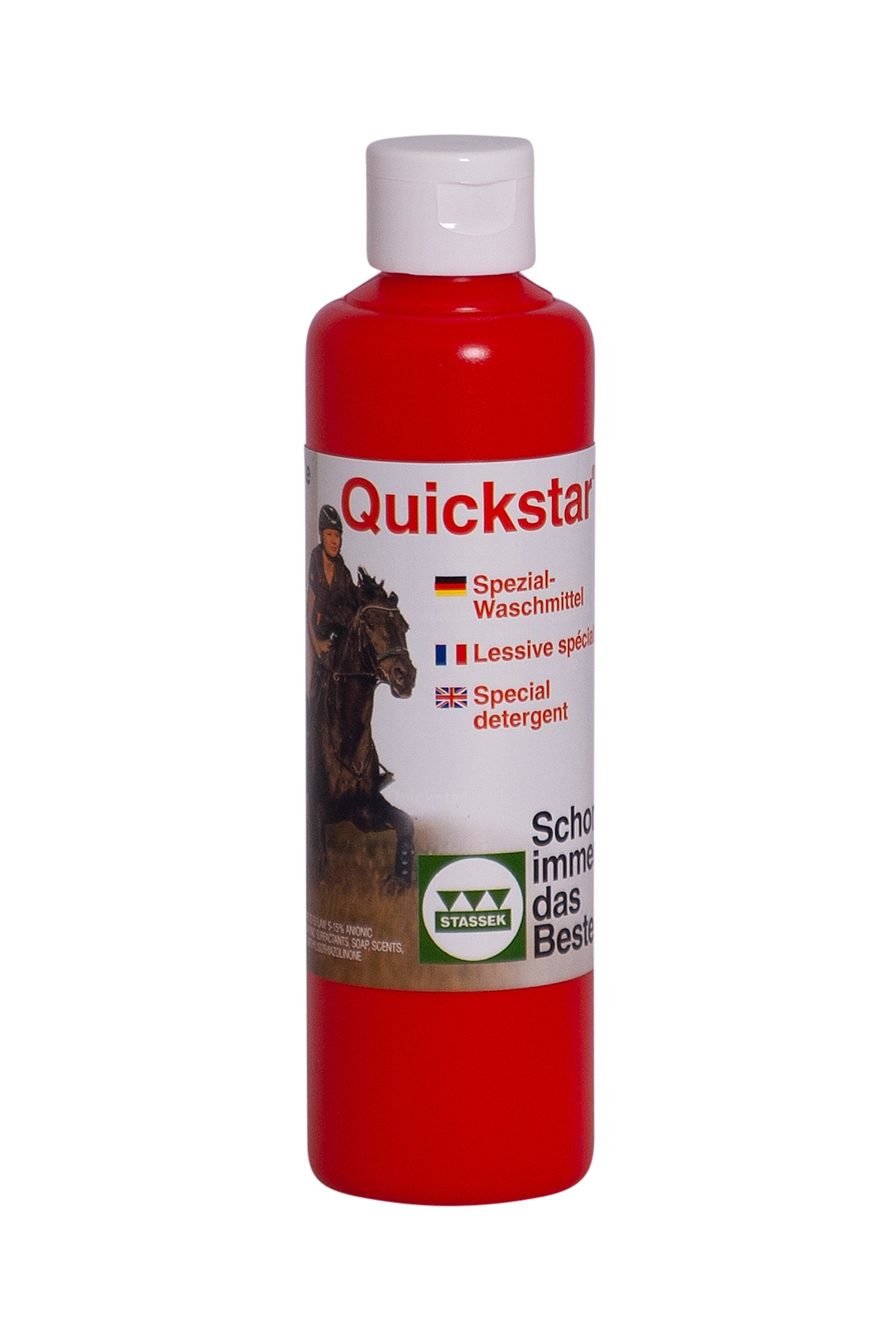 Stassek Quickstar Lær og Ull Vaskemiddel, 250 ml Hestepleie