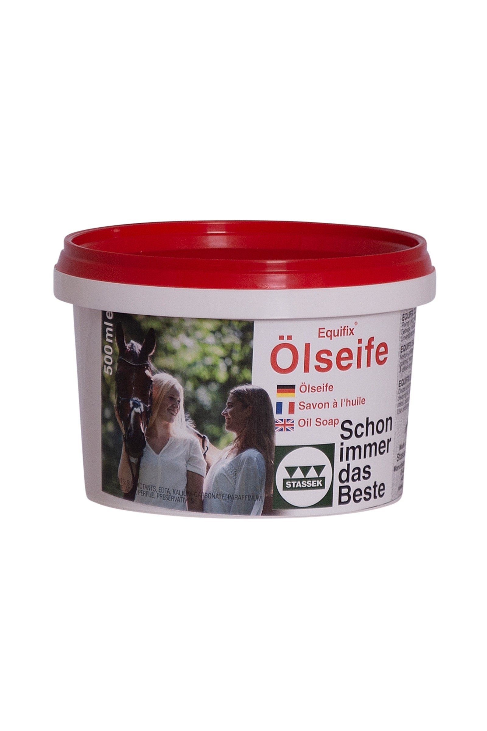 Stassek Equifix Kremet Oljesåpe, 500 ml Hestepleie