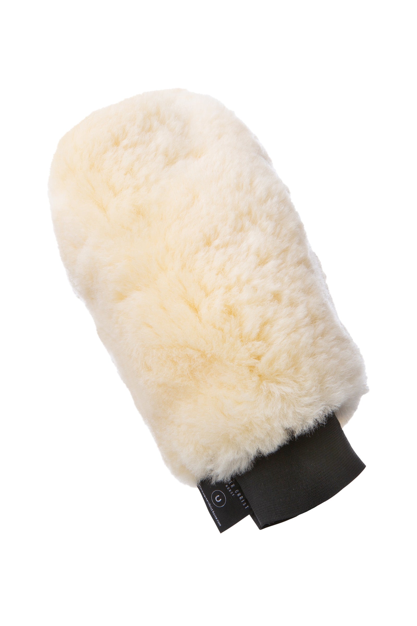 Christ Pussehanske. Begge sider av saueskinn Strigleutstyr