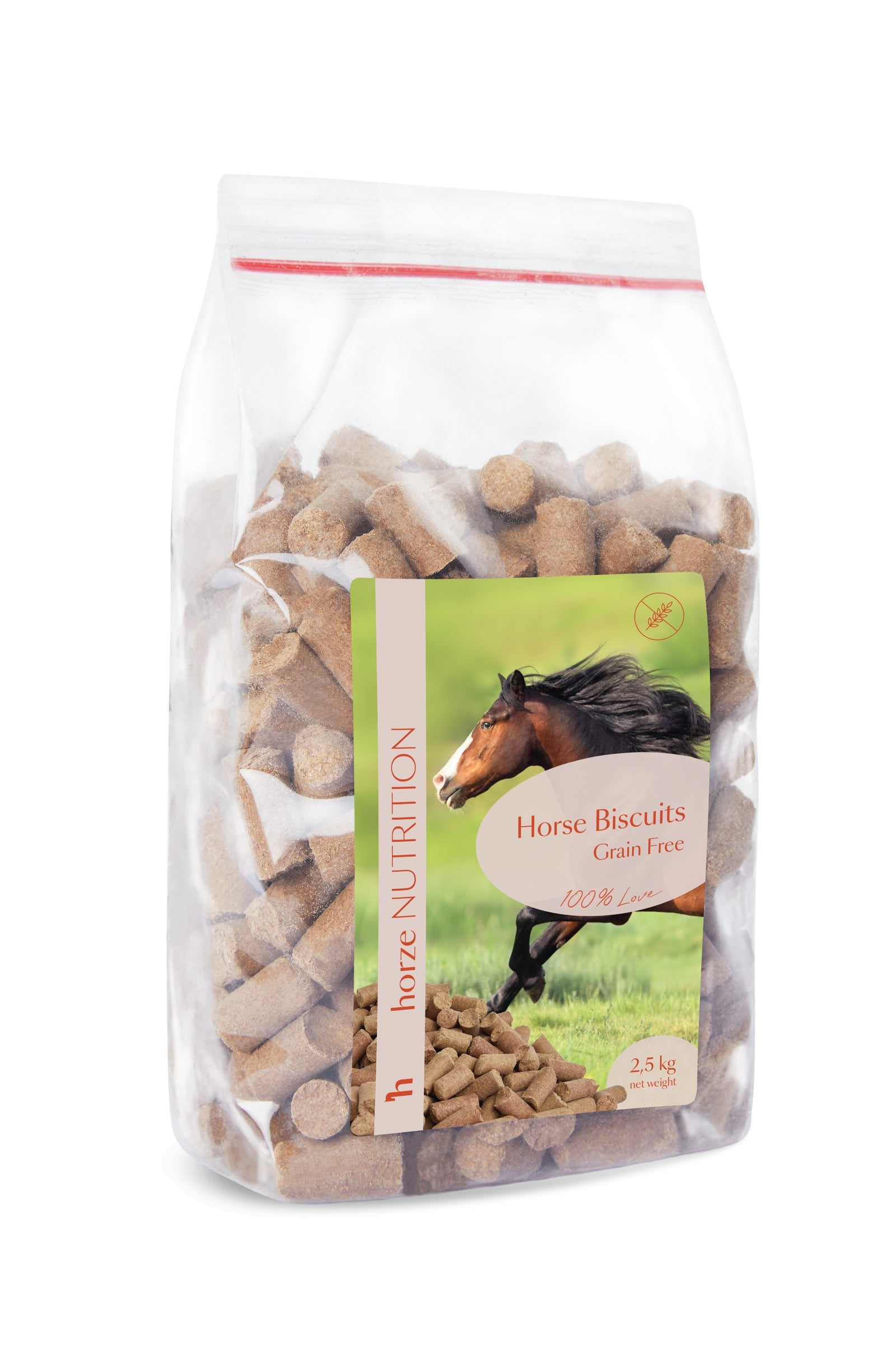 Horze Biscuits godbiter, kornfrie, 2,5 kilo Horse Feed & Nutrition
