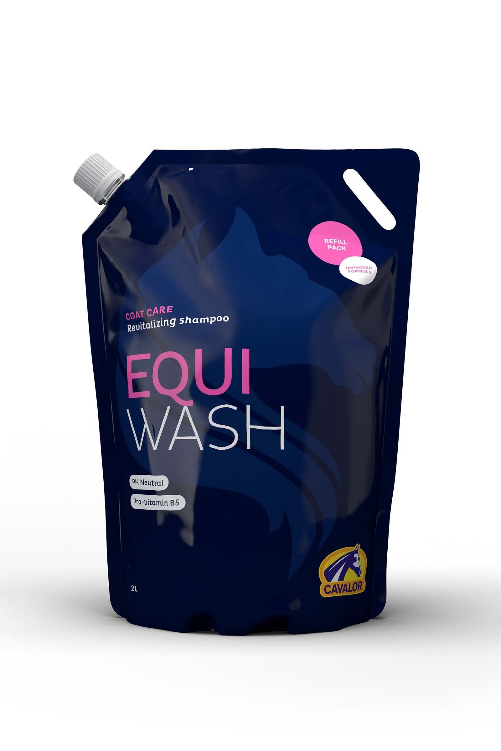 Cavalor Equi Wash, pH-nøytral sjampo, refill 2 L Hestepleie