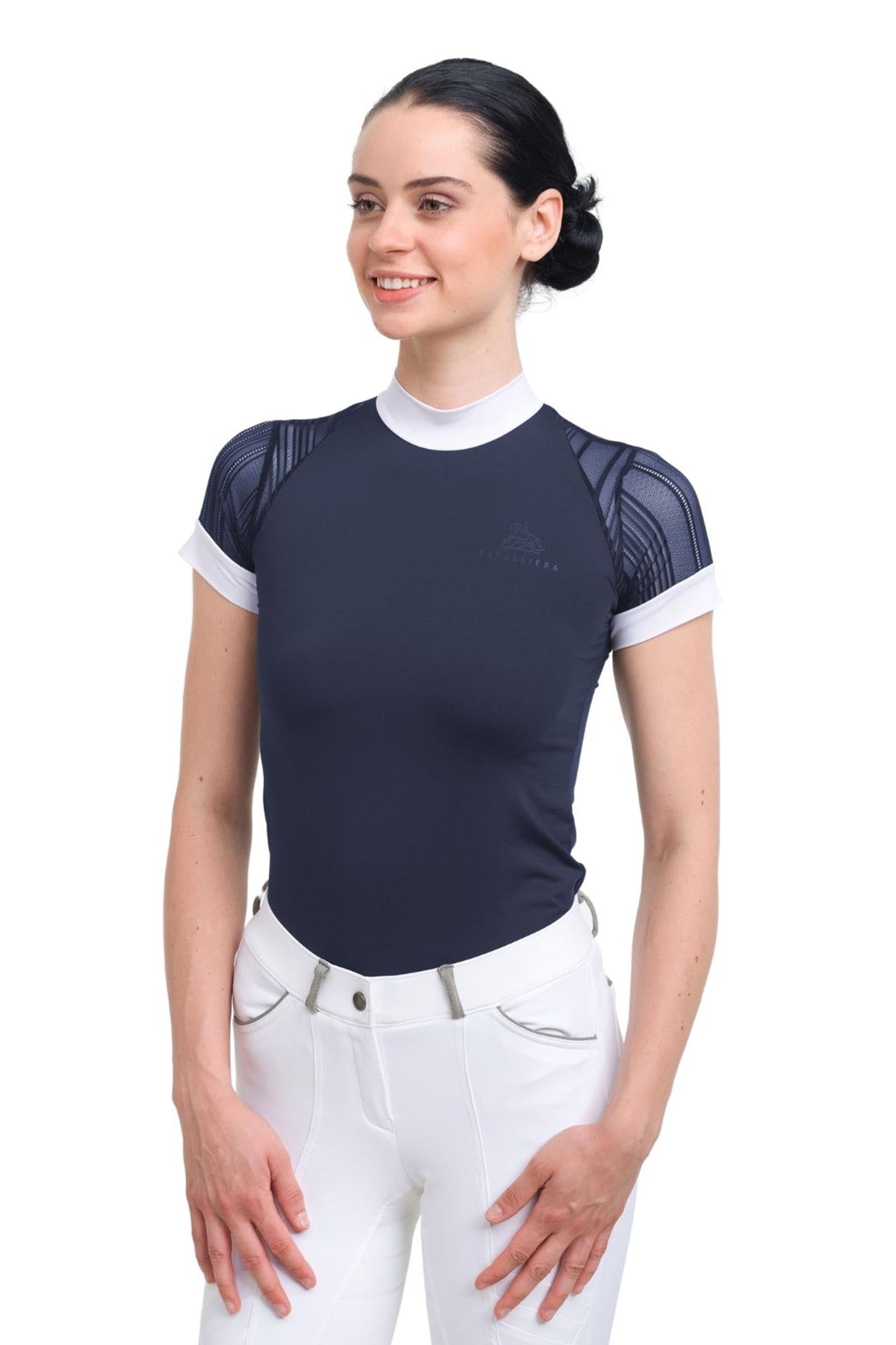 Cavalliera Riding Show Shirt Contessa, Women's Short Sleeve Women’s Riding Clothing
