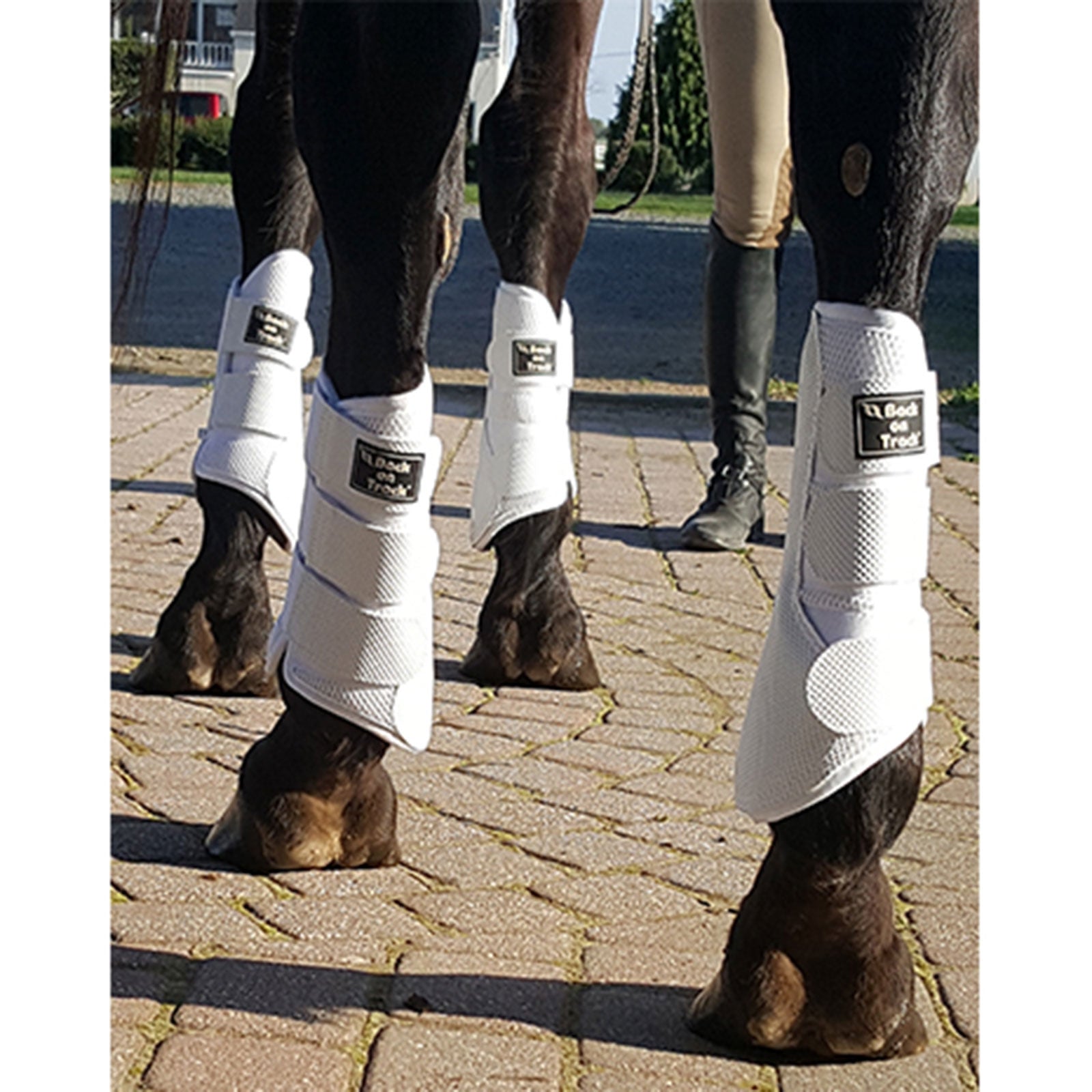 Back on Track belegg med 3D nett, S-M Leg Protection & Hoof Protection for Horses