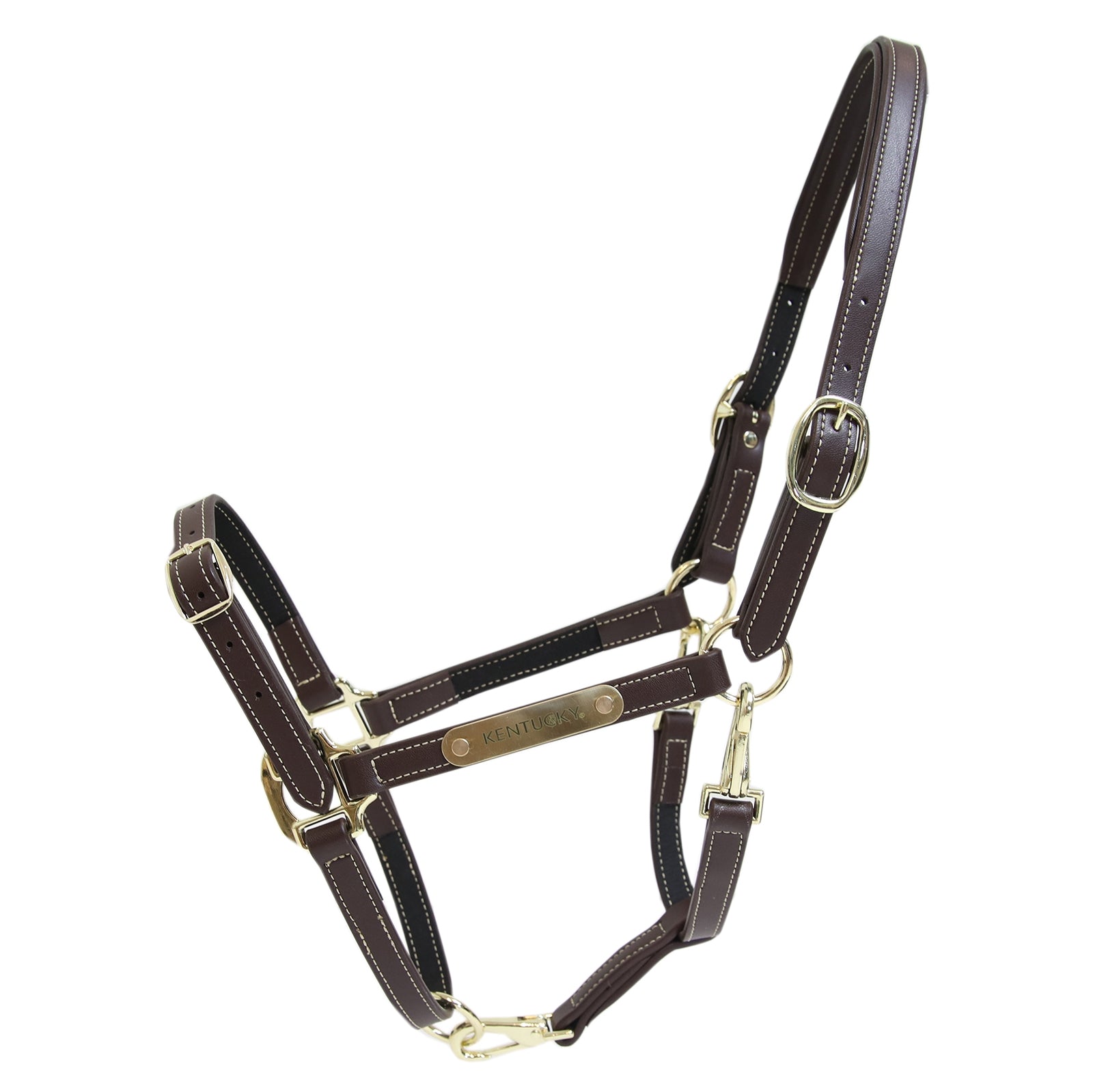 Kentucky Horsewear Leather Halter Flexible Halters & Leads