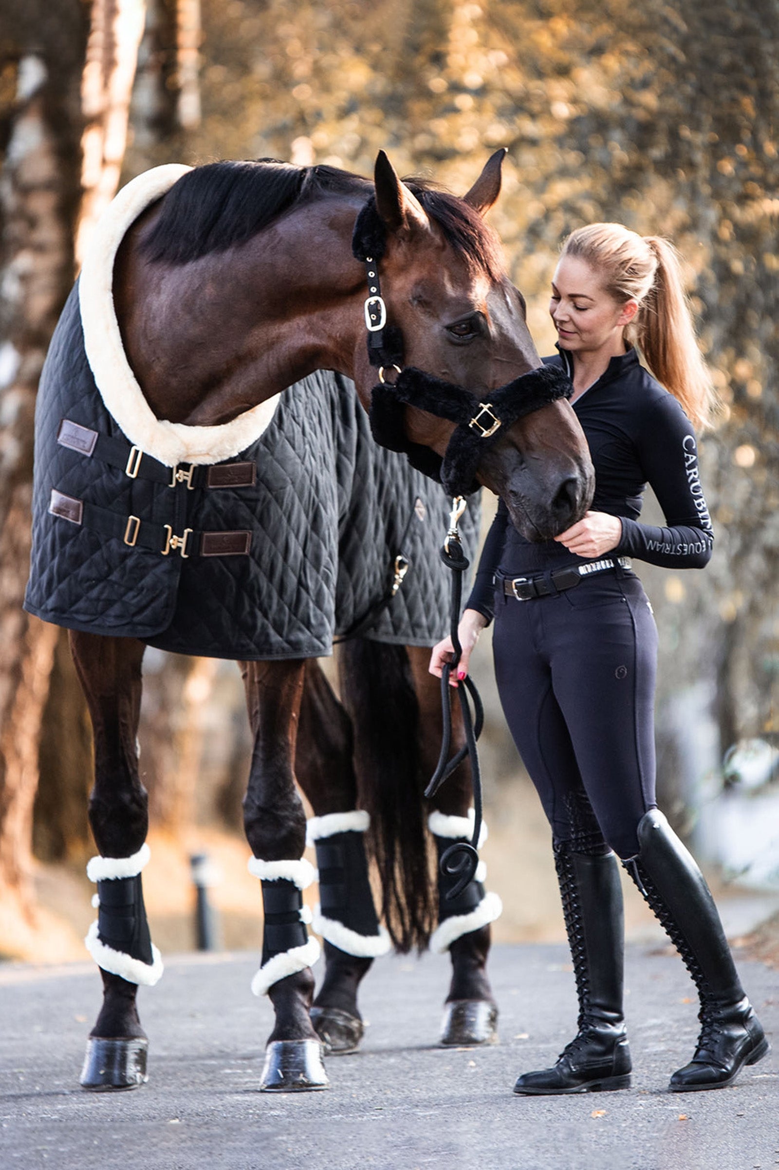 Kentucky Horsewear stevnedekken, 160 gram Dekken