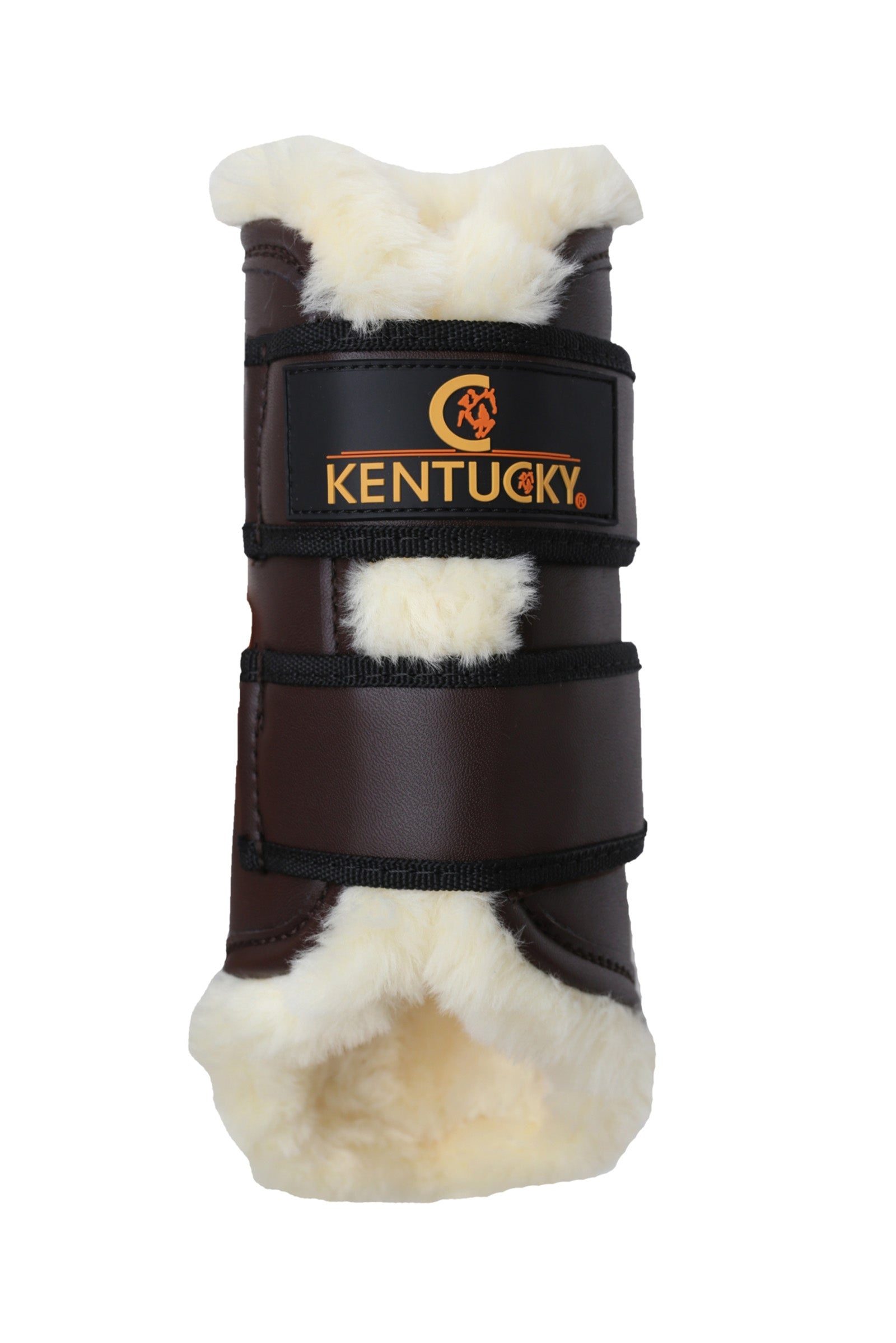 Kentucky Horsewear Kentucky Turnout beinbeskyttere i lær, bak Leg Protection & Hoof Protection for Horses