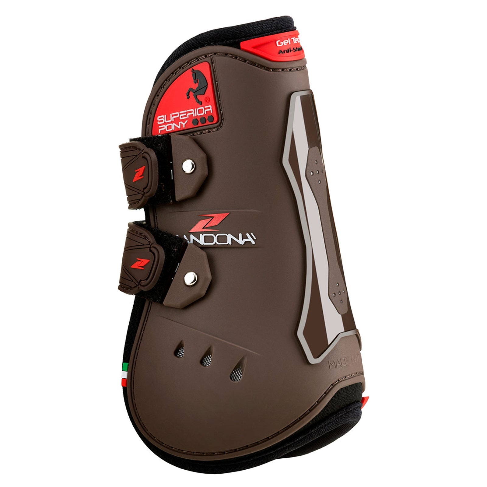Zandona Superior Air Pony Hook and Loop Fastener Tendon Boots Leg Protection & Hoof Protection for Horses