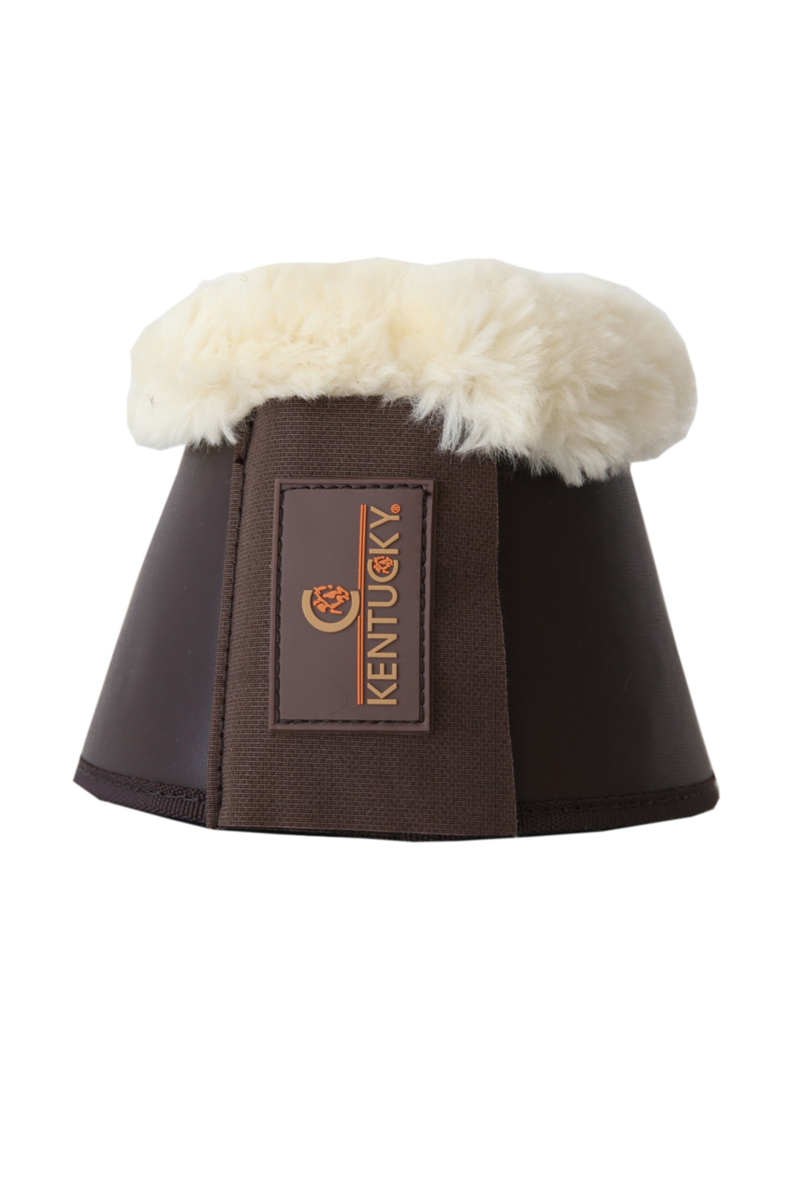 Kentucky Horsewear Sheepskin Leather Overreach boots Leg Protection & Hoof Protection for Horses