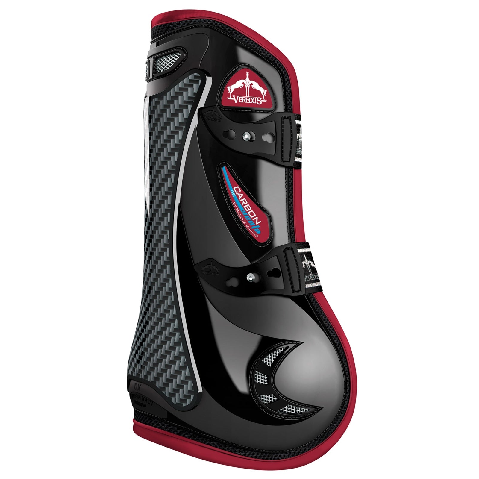 Veredus Carbon Gel Vento, farget forside, senebelegg Leg Protection & Hoof Protection for Horses