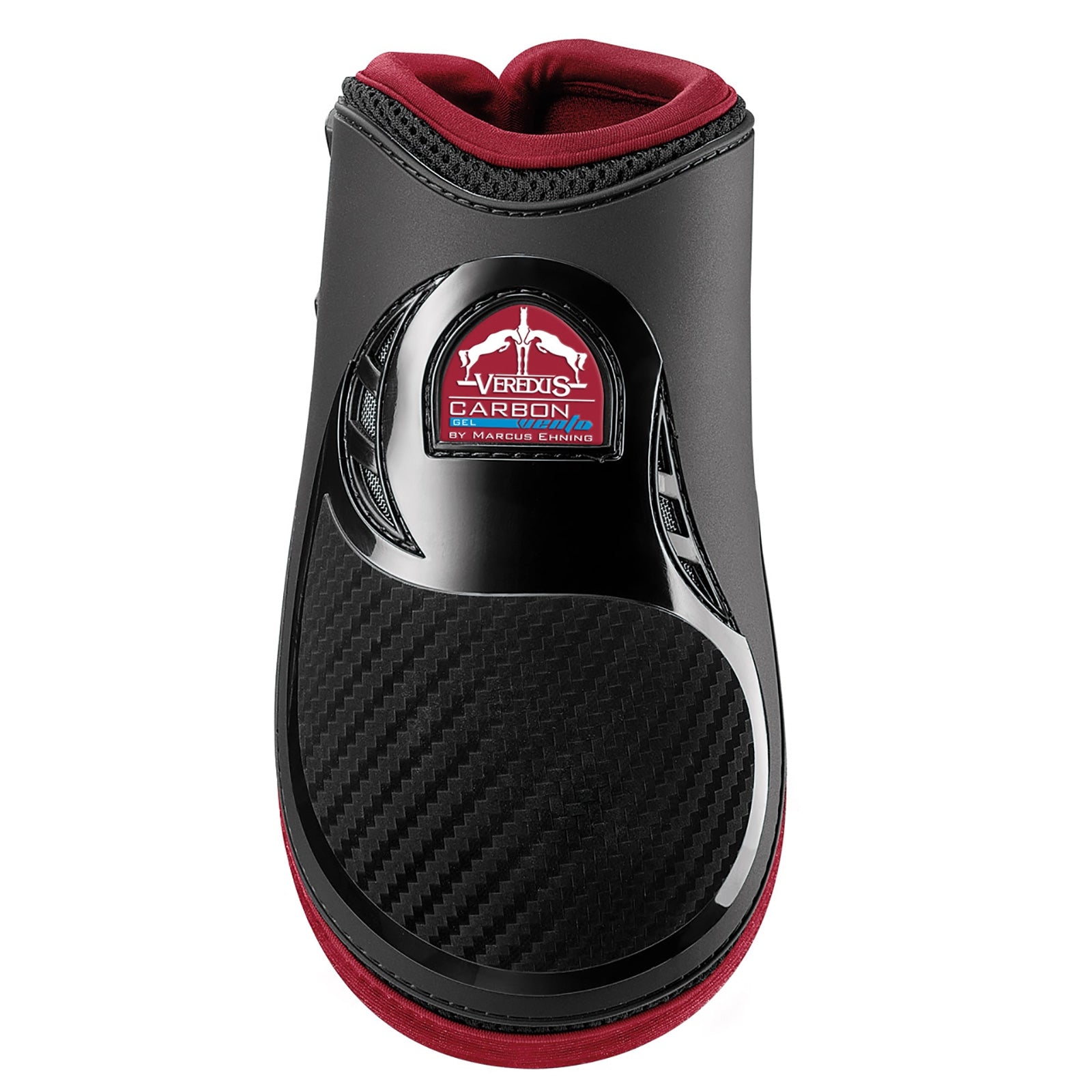 Veredus Carbon Gel Vento, farget bakside, bakbeinsbelegg