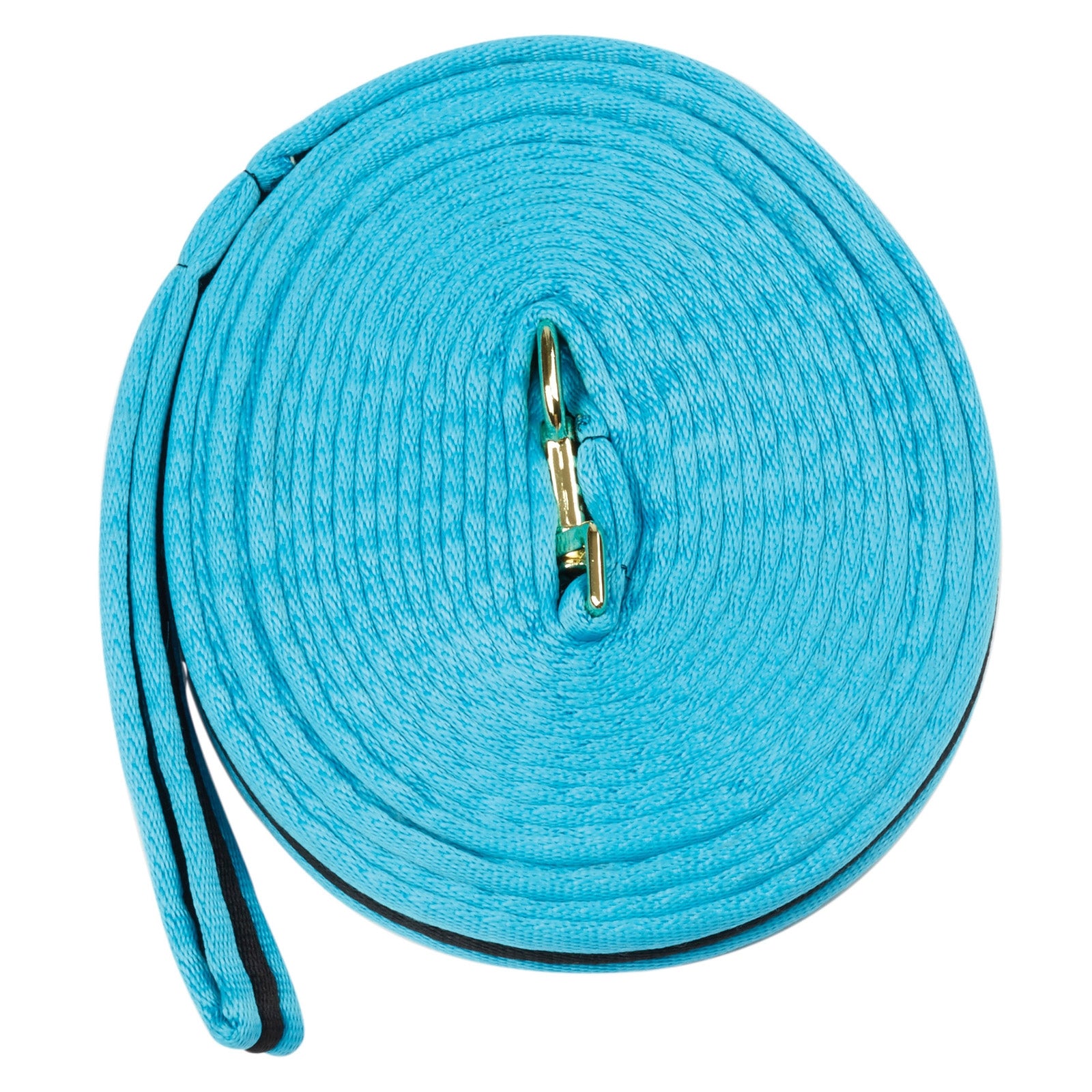 Kincade Brights polstret longeringsline, tofarget, 8 meter Longering & Hjelpetøyler